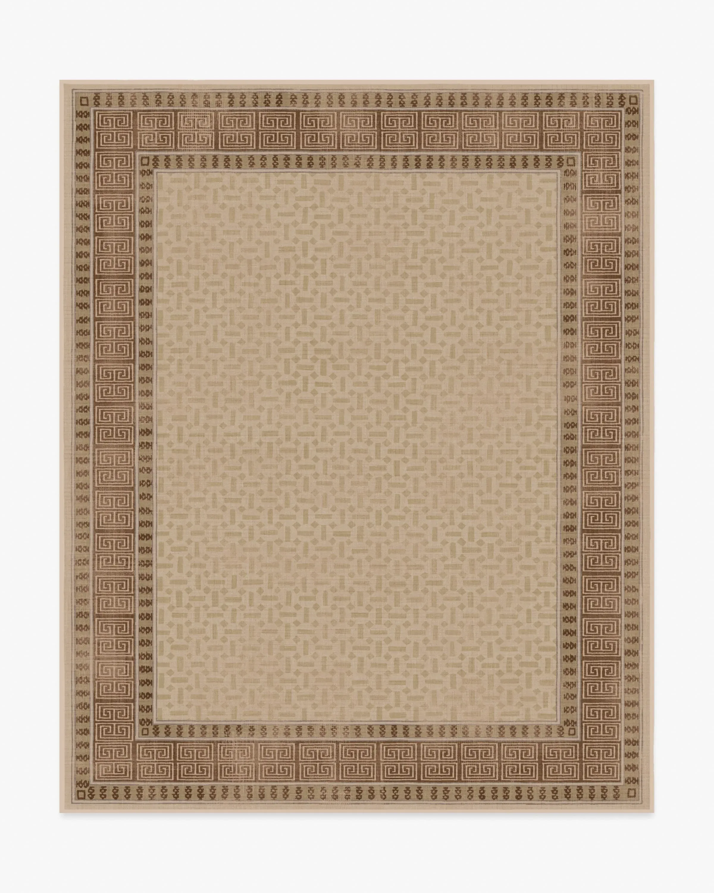 Large Area Rug Machine Washable - Natural