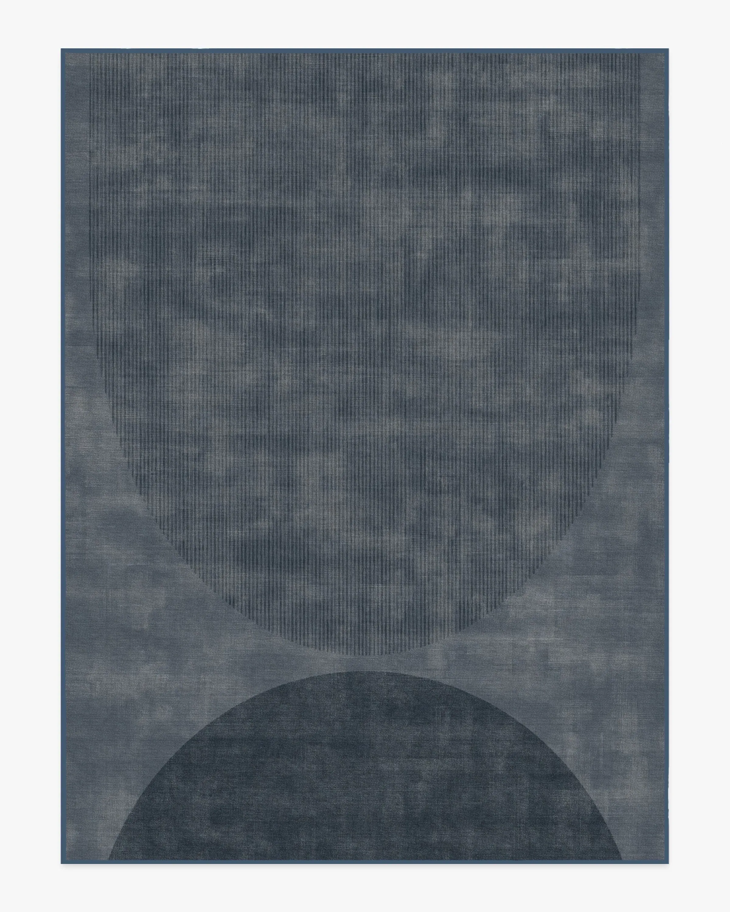 Large Area Rug Machine Washable - Navy