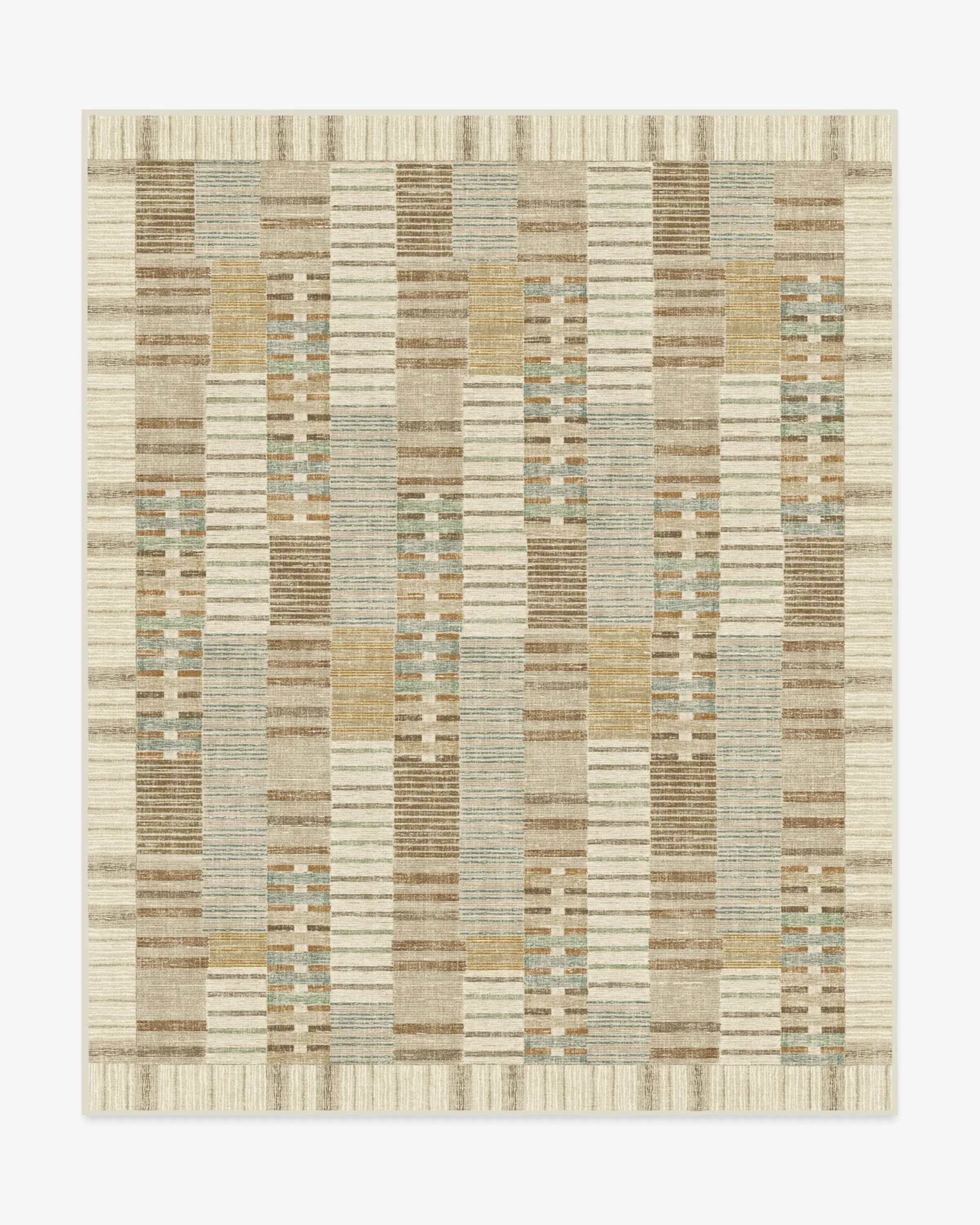 Large Area Rug Machine Washable - Neutral