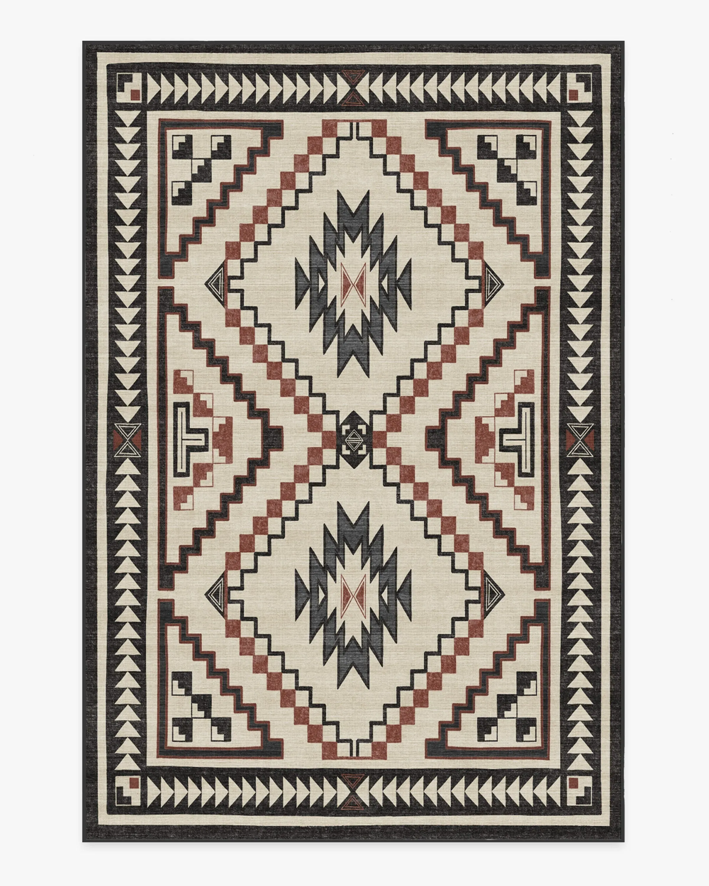Large Area Rug Machine Washable - Neutral