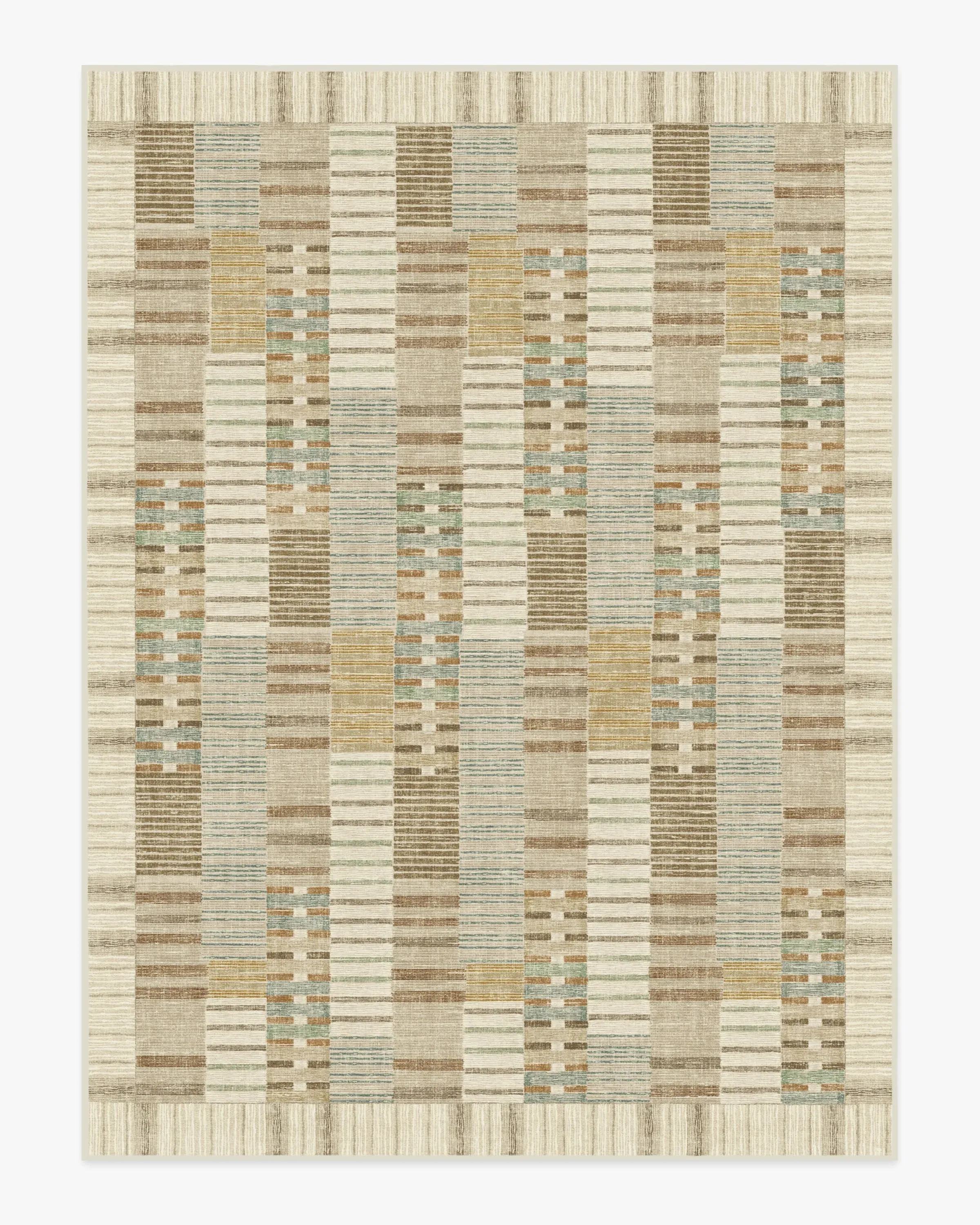 Large Area Rug Machine Washable - Neutral