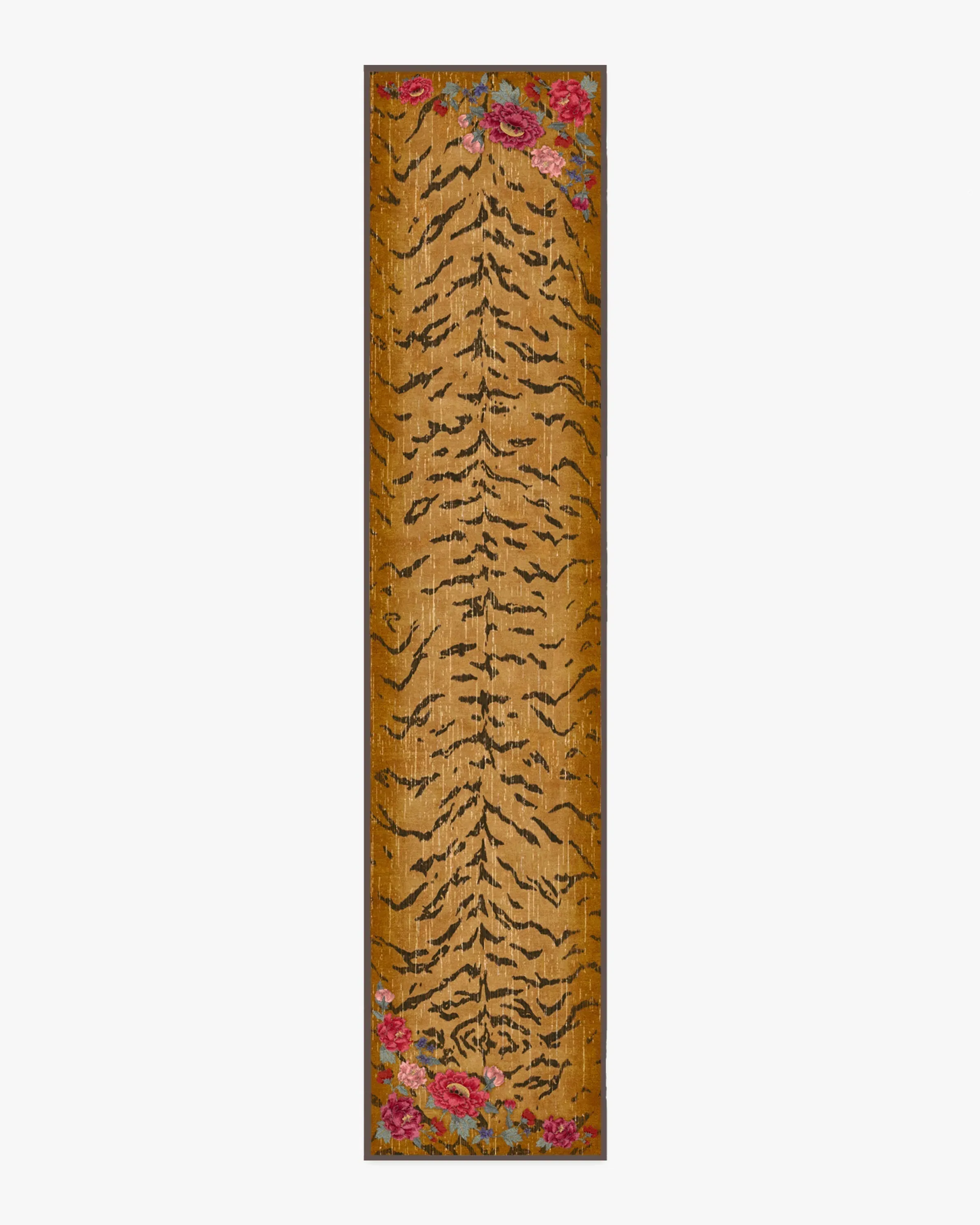 Large Area Rug Machine Washable - Orange