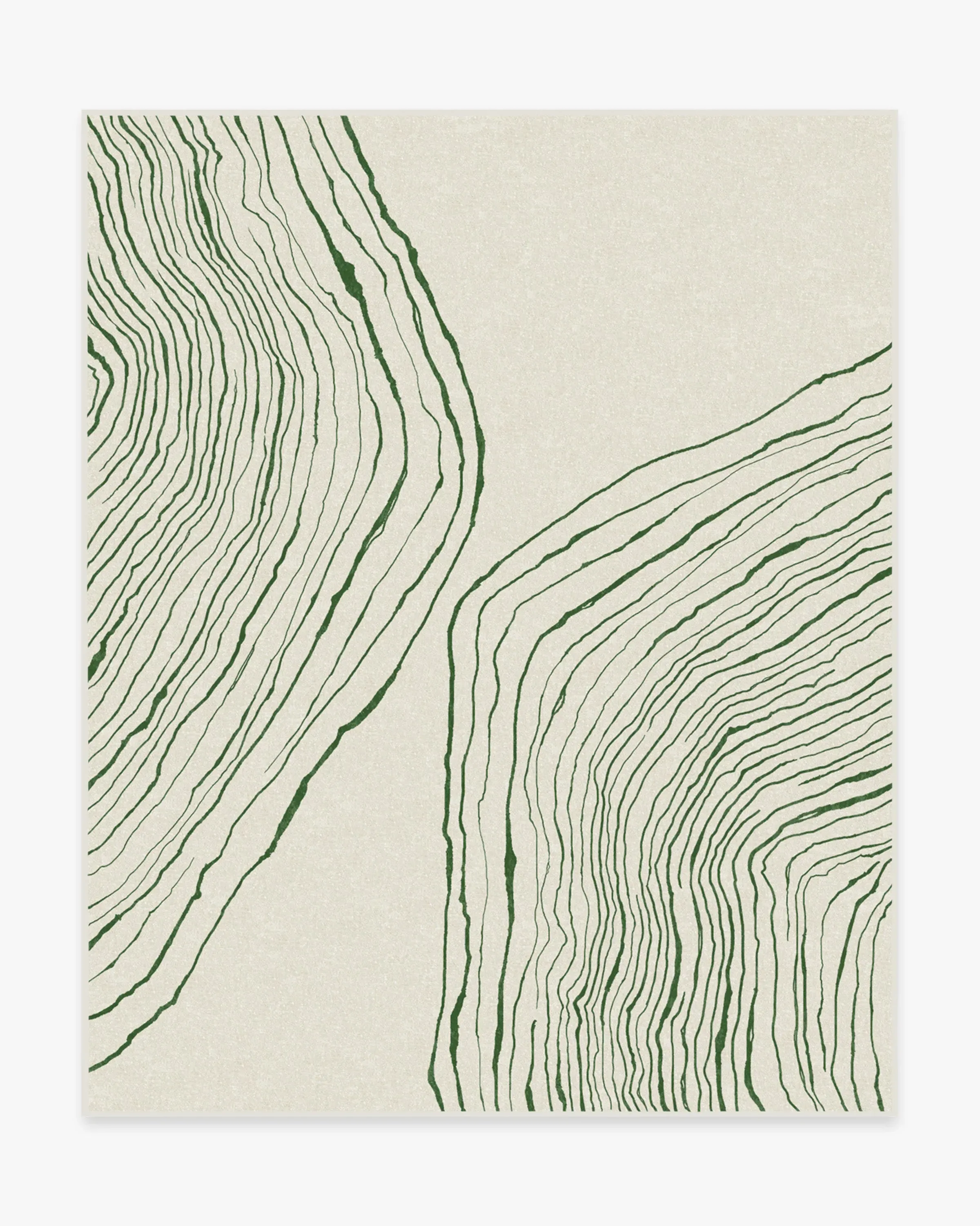 Large Area Rug Machine Washable - Sage, Chenille