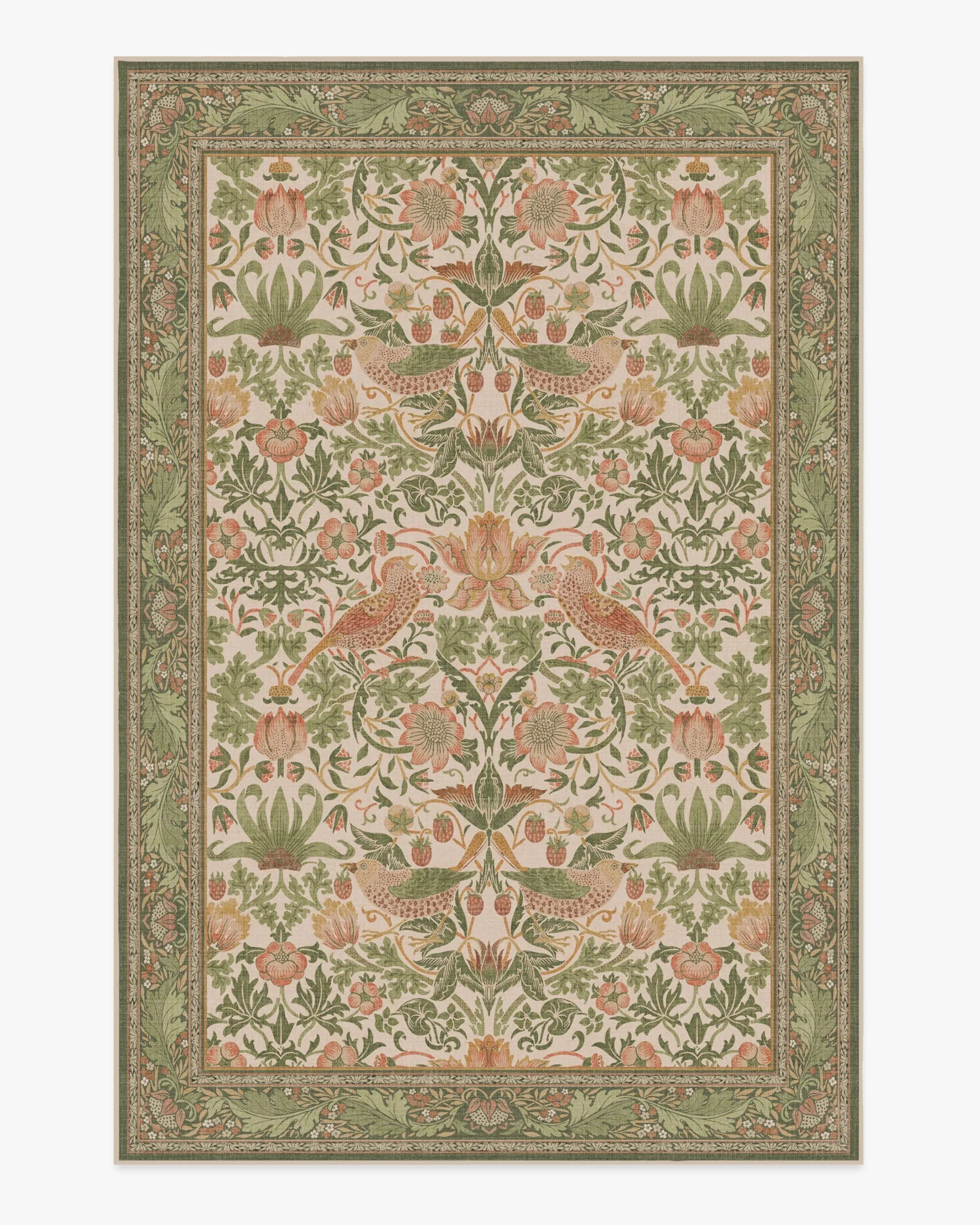 Large Area Rug Machine Washable - Sage & Rose