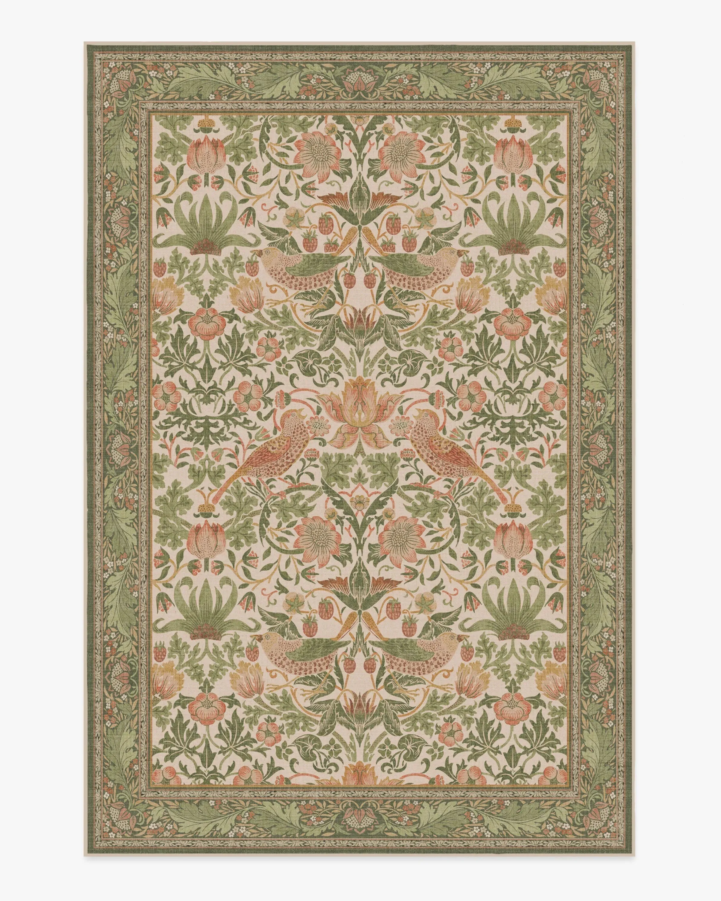 Large Area Rug Machine Washable - Sage & Rose