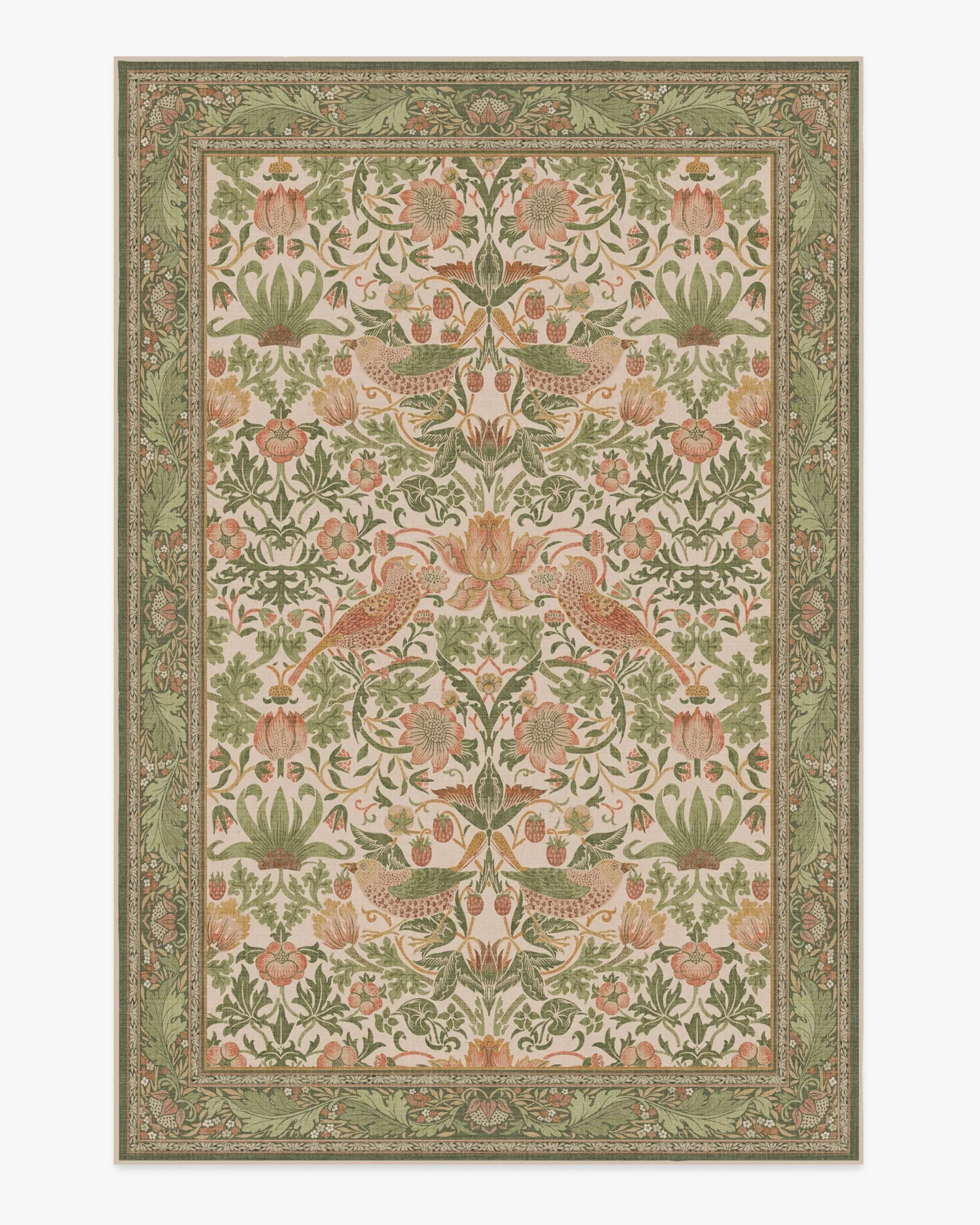 Large Area Rug Machine Washable - Sage & Rose