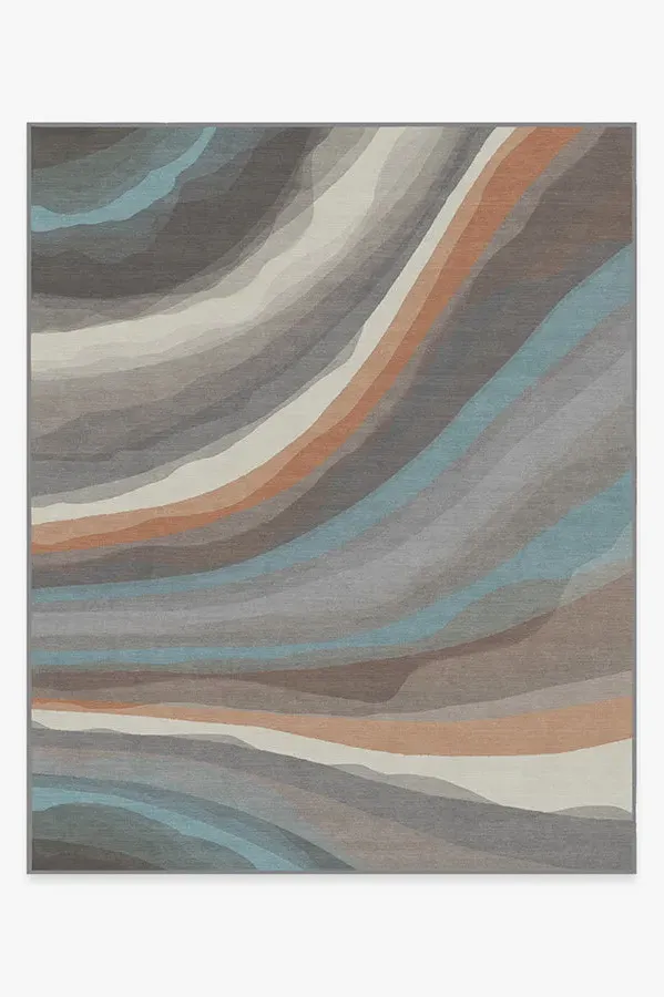 Large Area Rug Machine Washable - Sandstone
