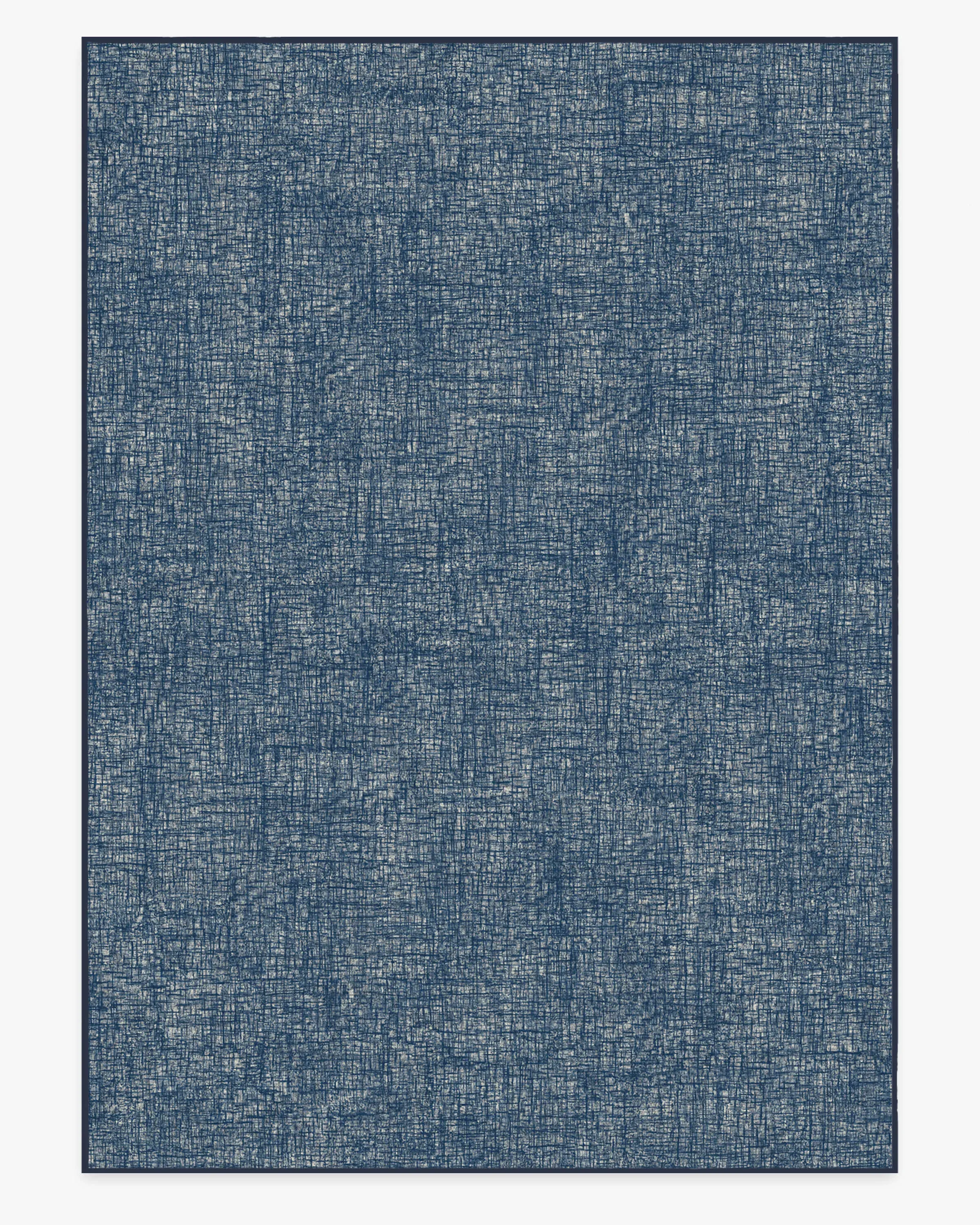 Large Area Rug Machine Washable - Sapphire