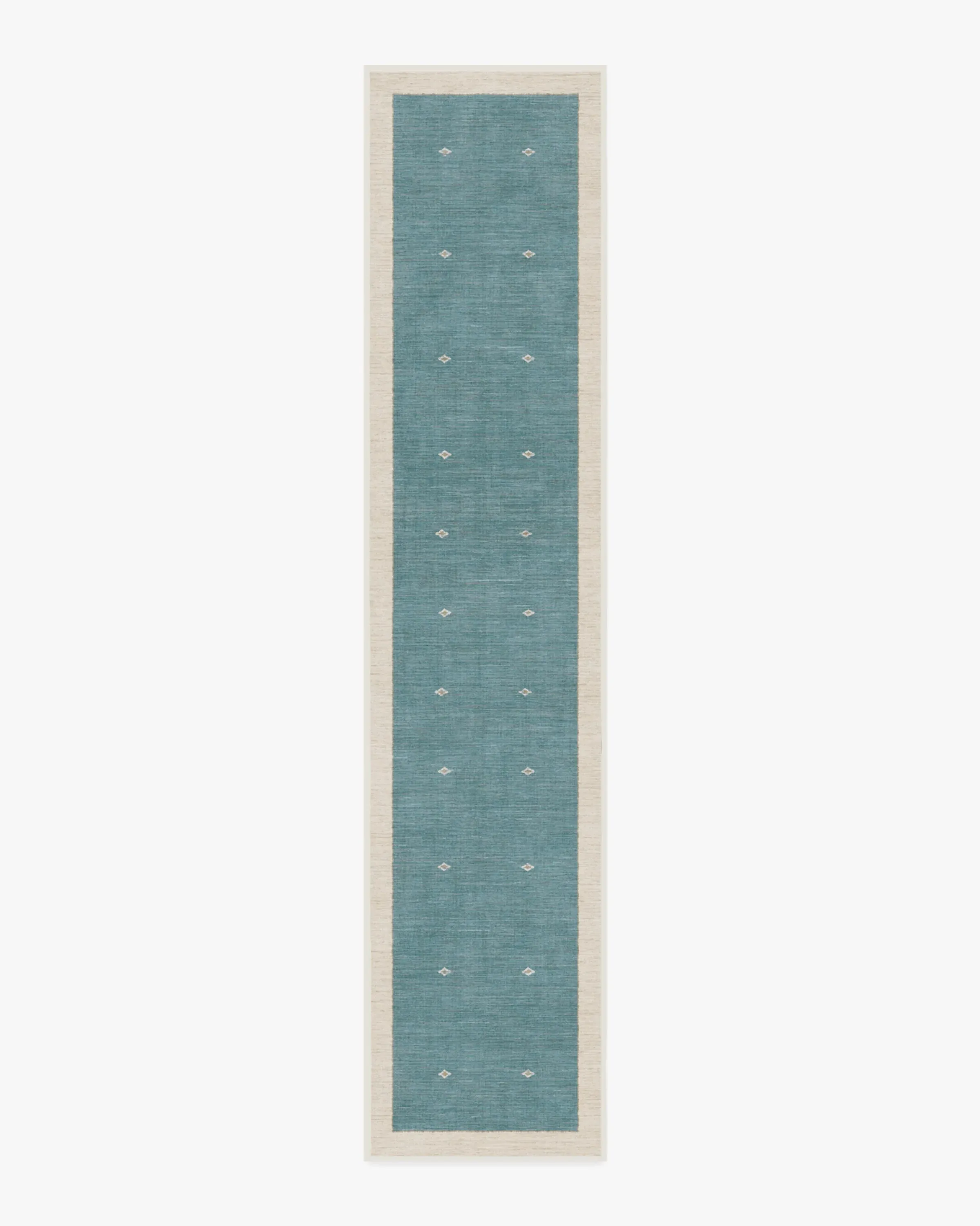 Large Area Rug Machine Washable - Soft Teal