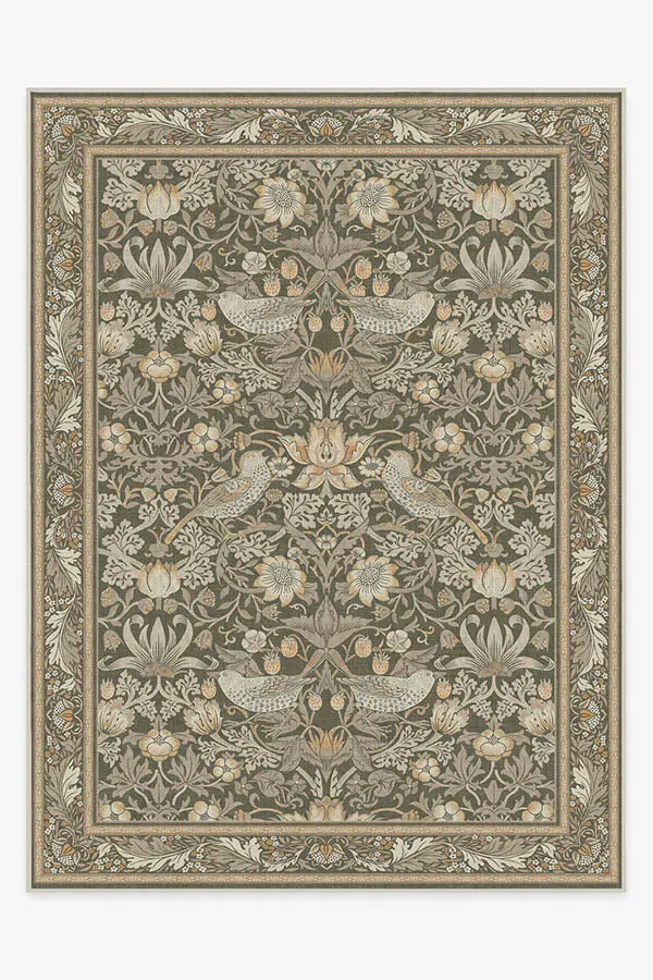 Large Area Rug Machine Washable - Stone Gold