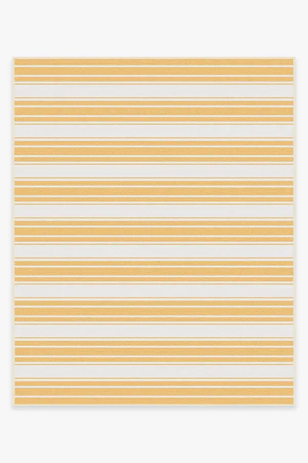 Large Area Rug Machine Washable - Yellow