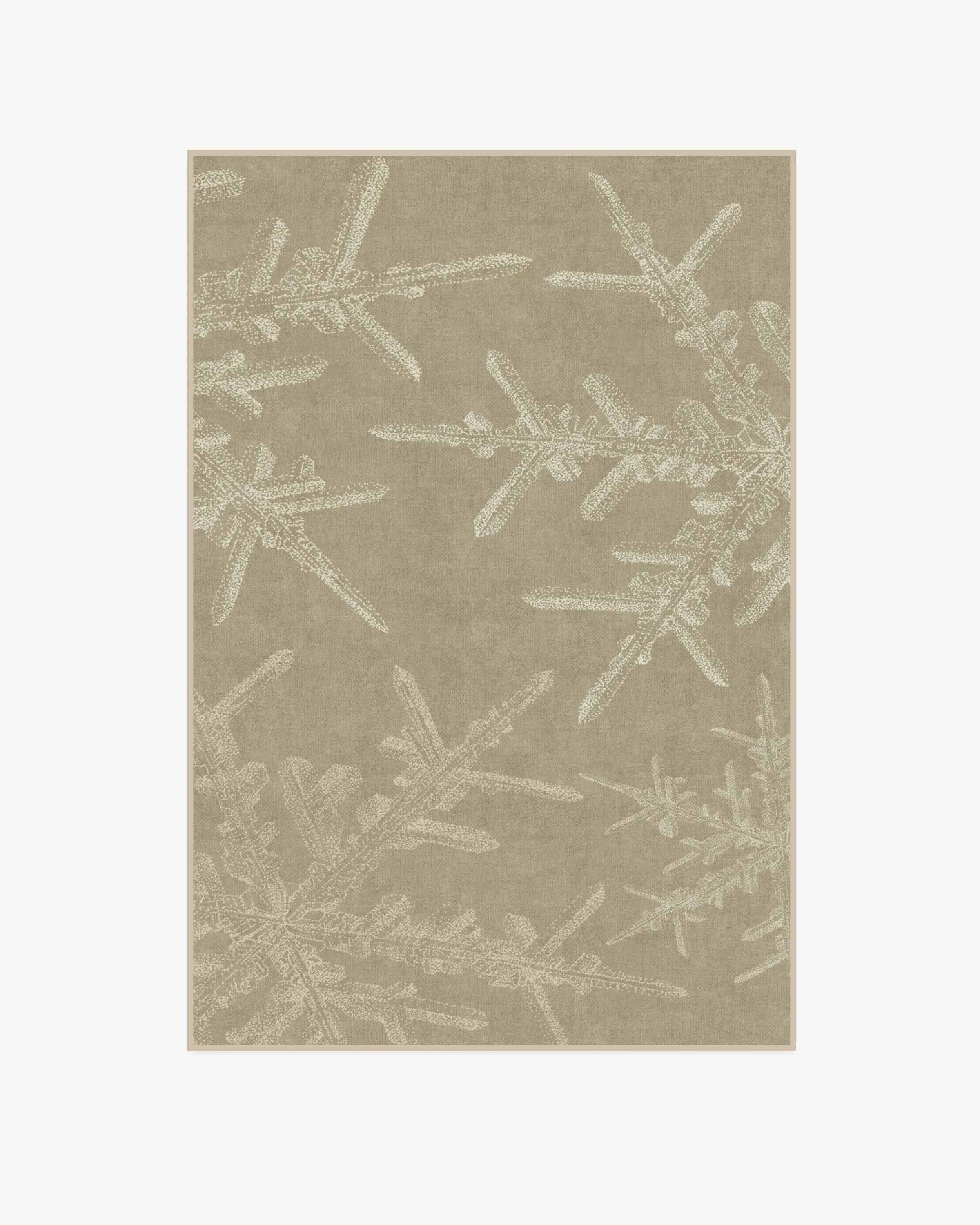 Large Area Rug Washable - Natural Flatwoven