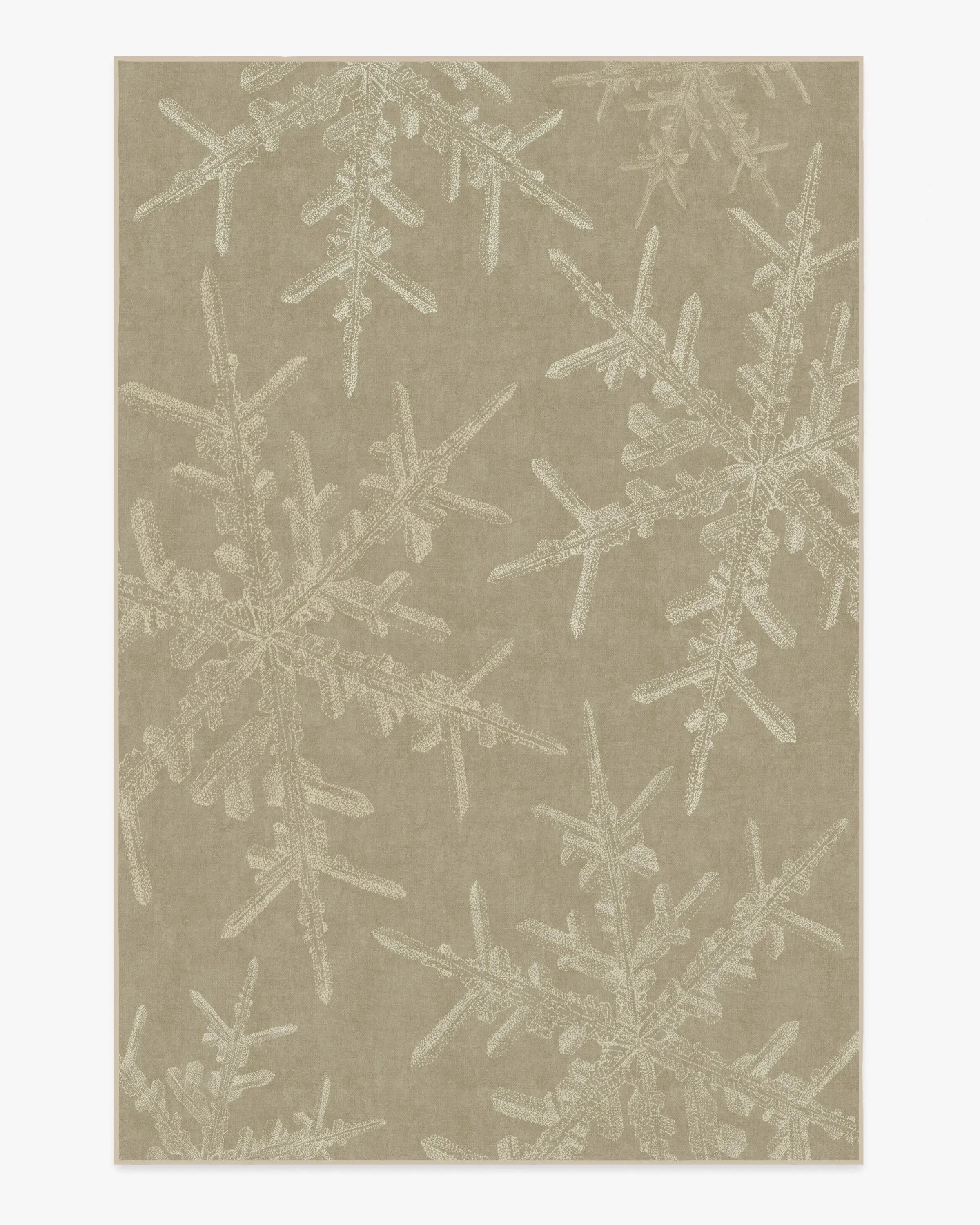 Large Area Rug Washable - Natural Flatwoven