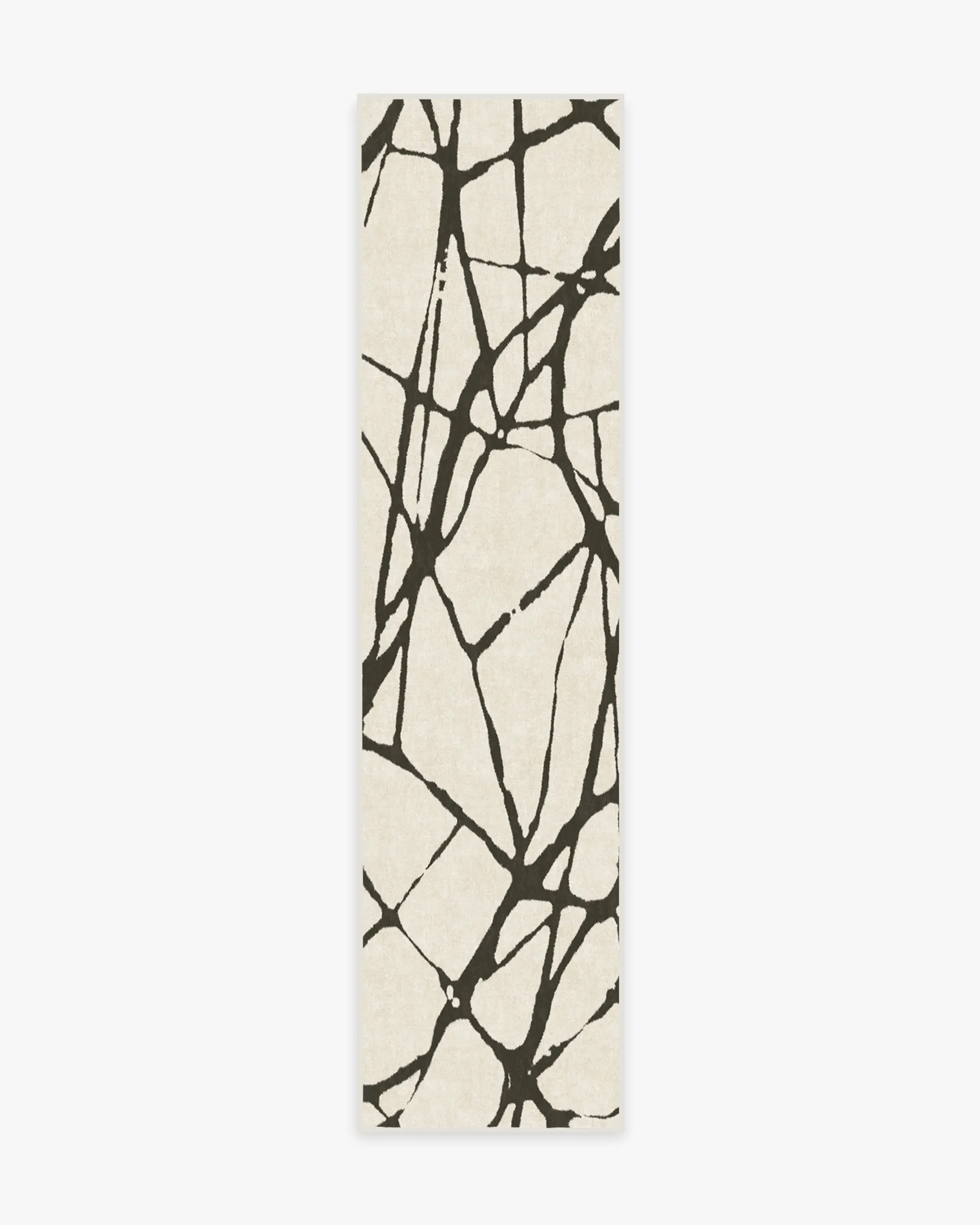 Long Runner Rug Machine Washable - Black, Chenille