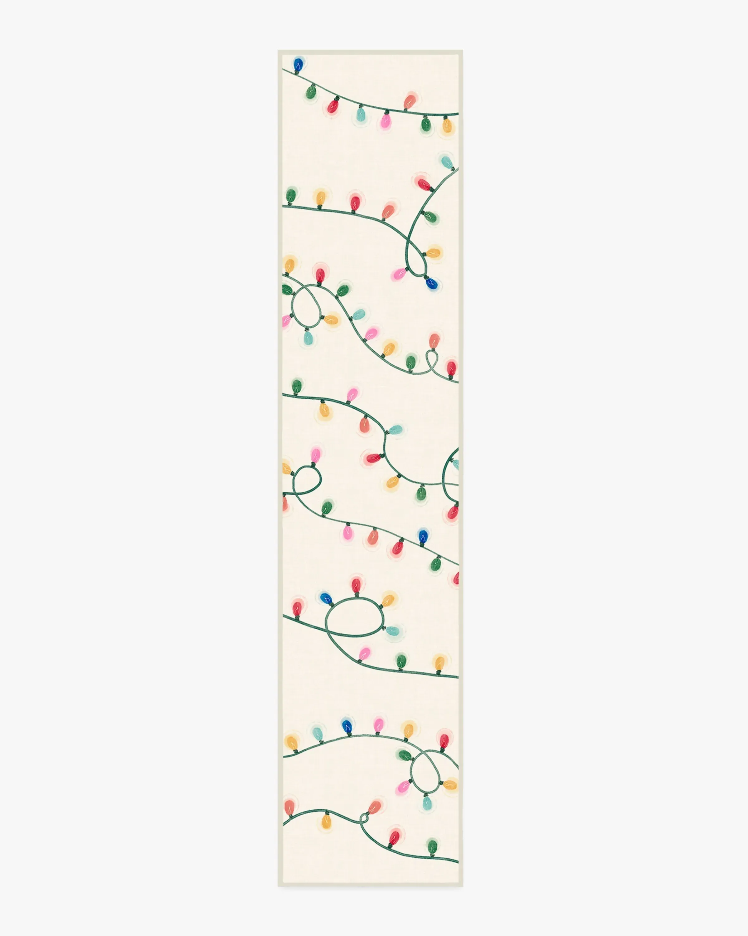 Long Runner Rug Machine Washable - Cream