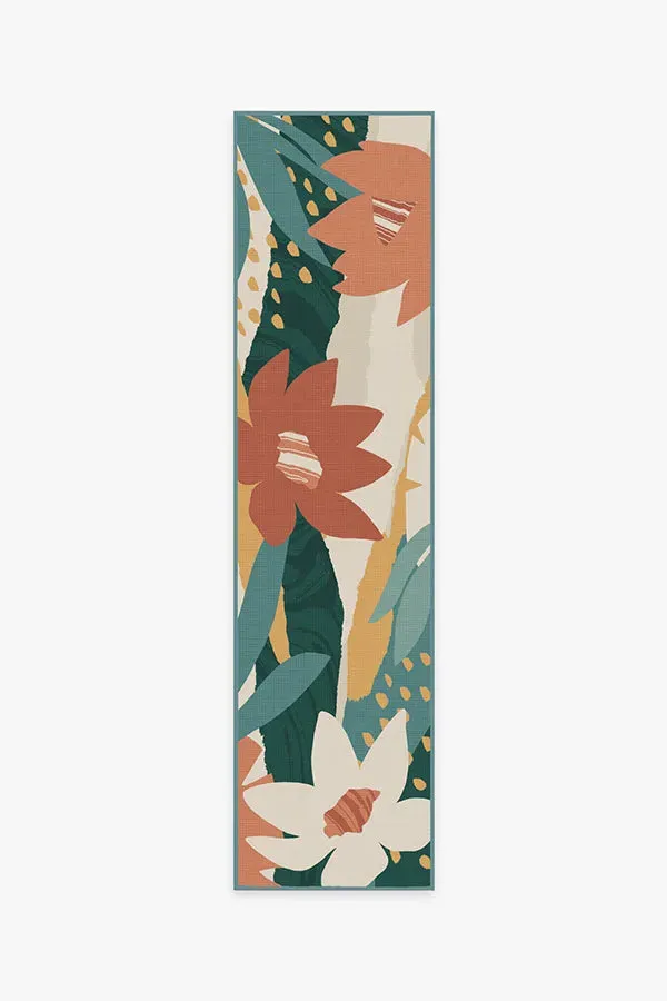 Long Runner Rug Machine Washable - Multicolour