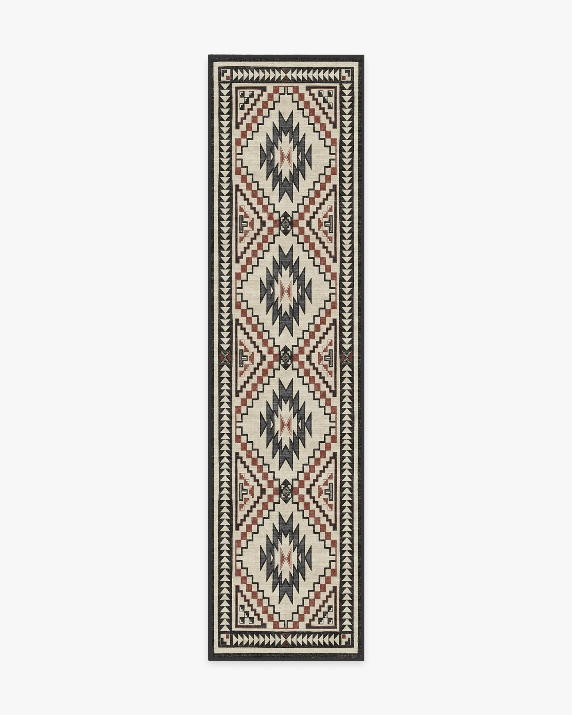Long Runner Rug Machine Washable - Neutral