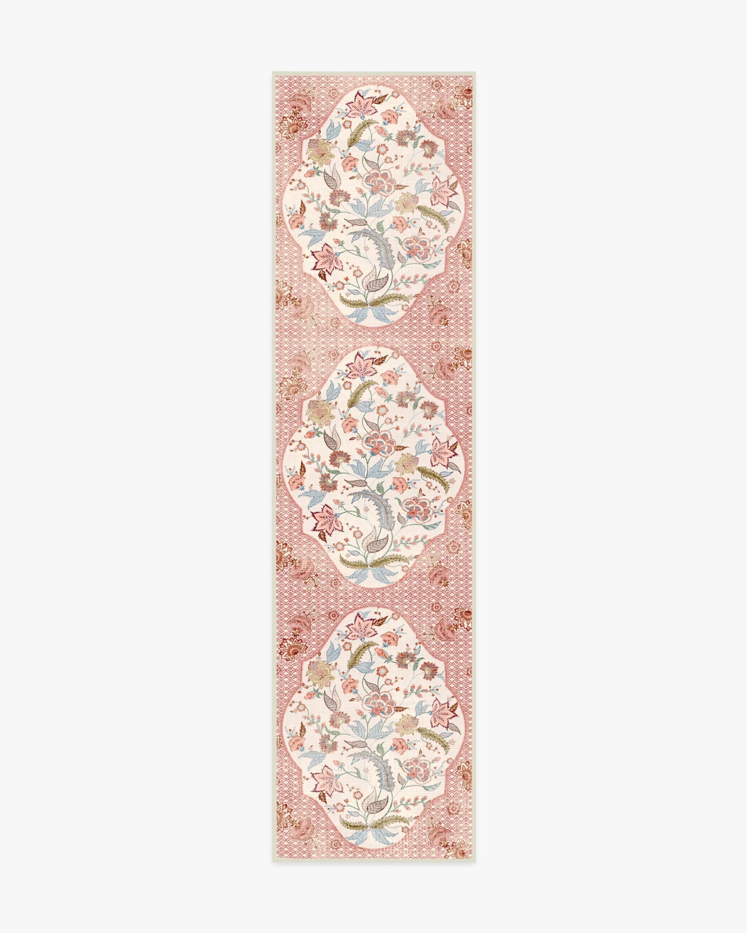 Long Runner Rug Machine Washable - Red