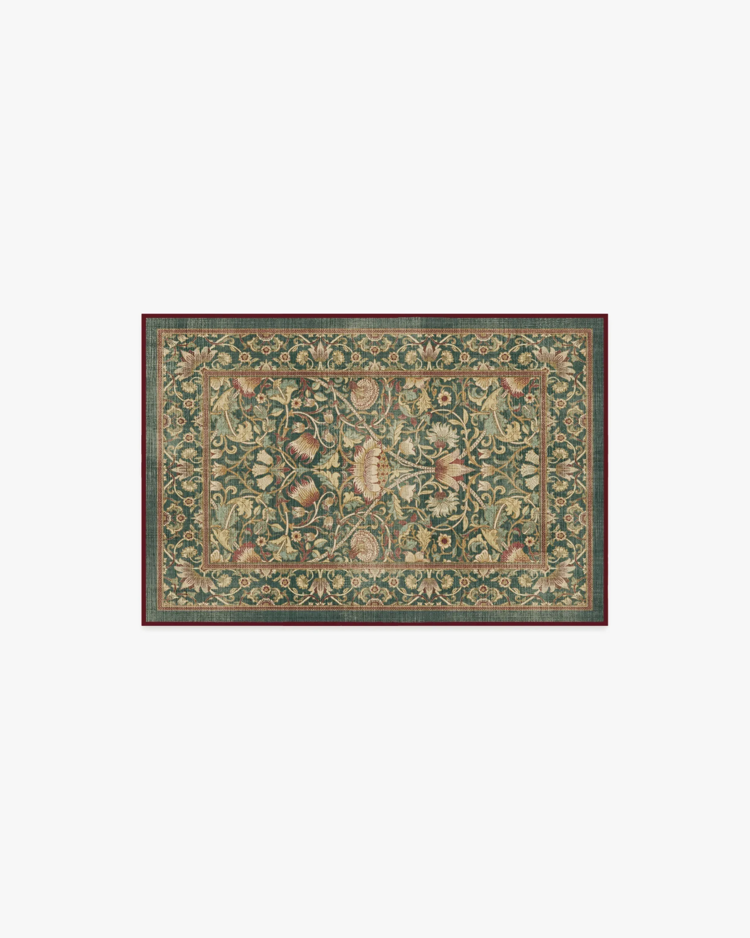 Machine Washable Accent Rug - Evergreen, Gold image
