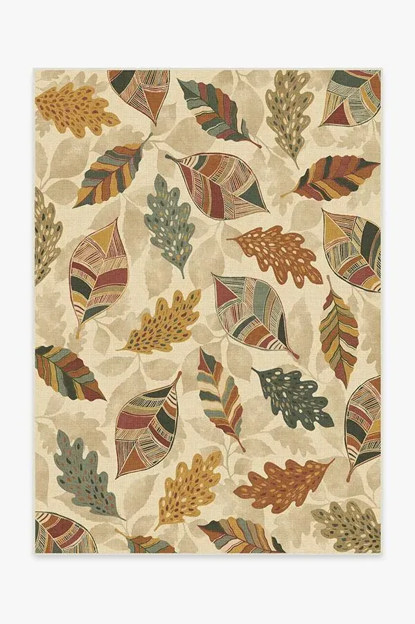 Machine Washable Area Rug - Amber, Chenille