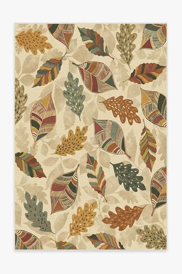 Machine Washable Area Rug - Amber, Chenille