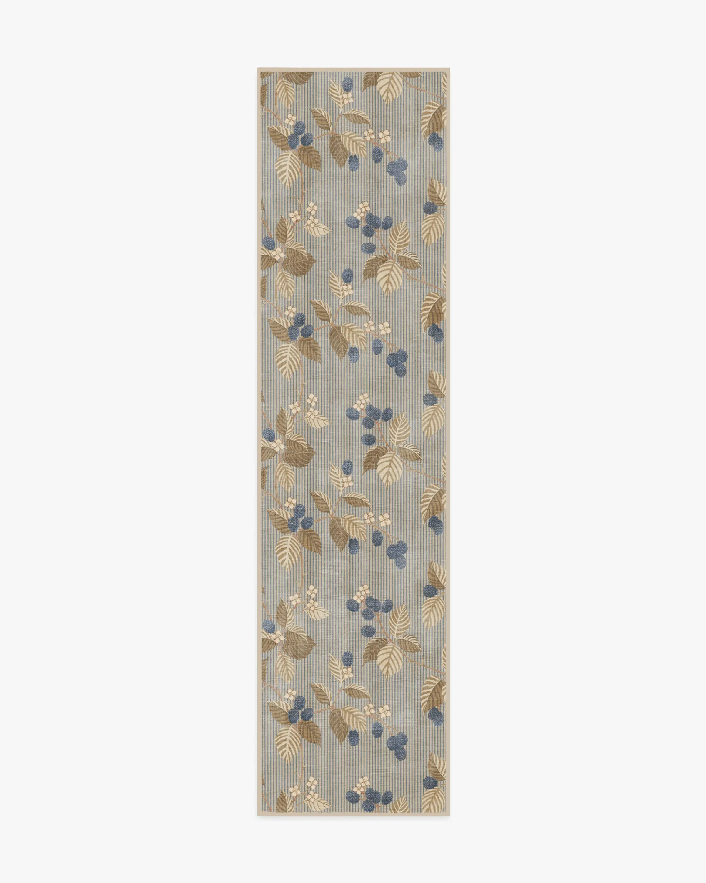 Machine Washable Area Rug - Azure & Fawn