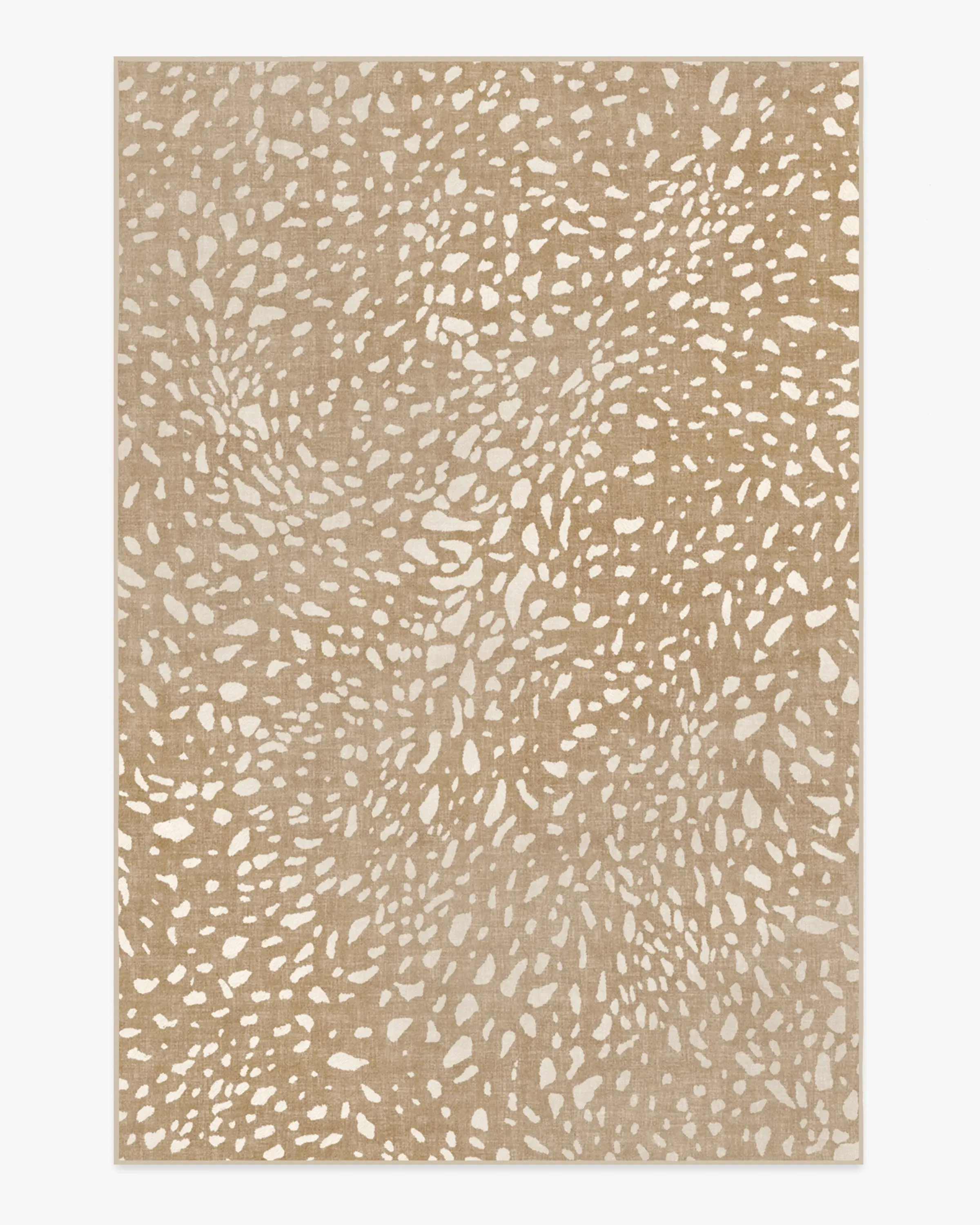Machine Washable Area Rug - Beige, Natural