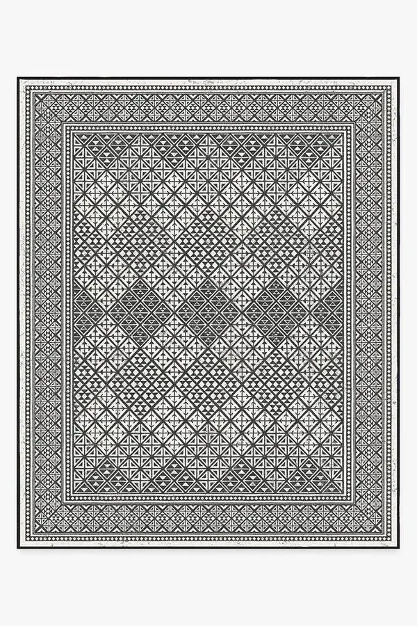 Machine Washable Area Rug - Black