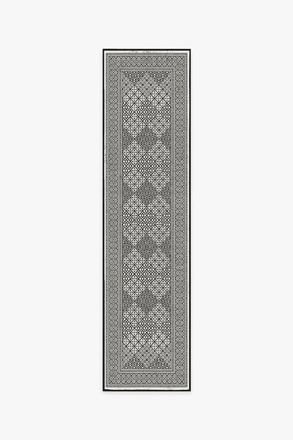 Machine Washable Area Rug - Black