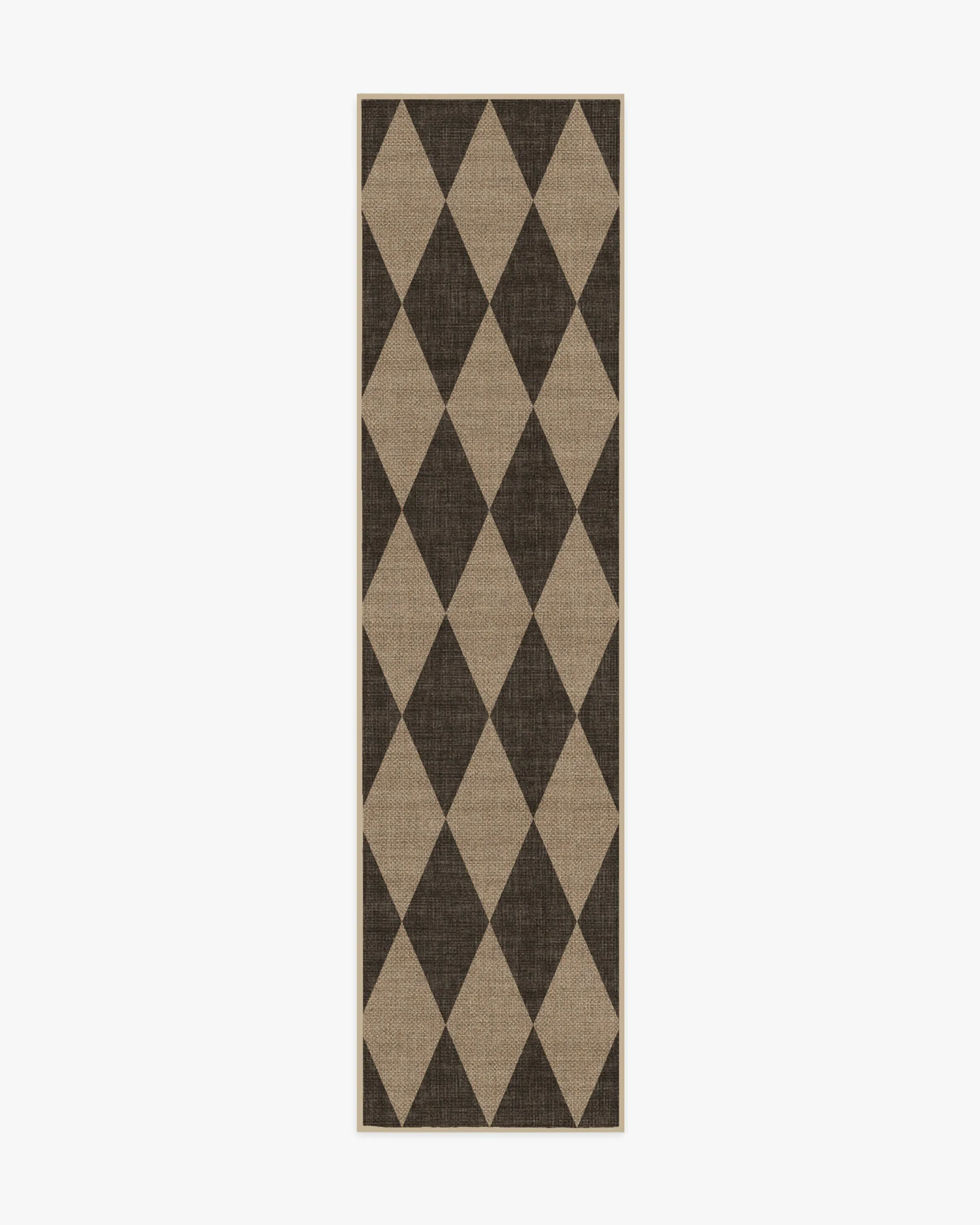 Machine Washable Area Rug - Black, Polyester