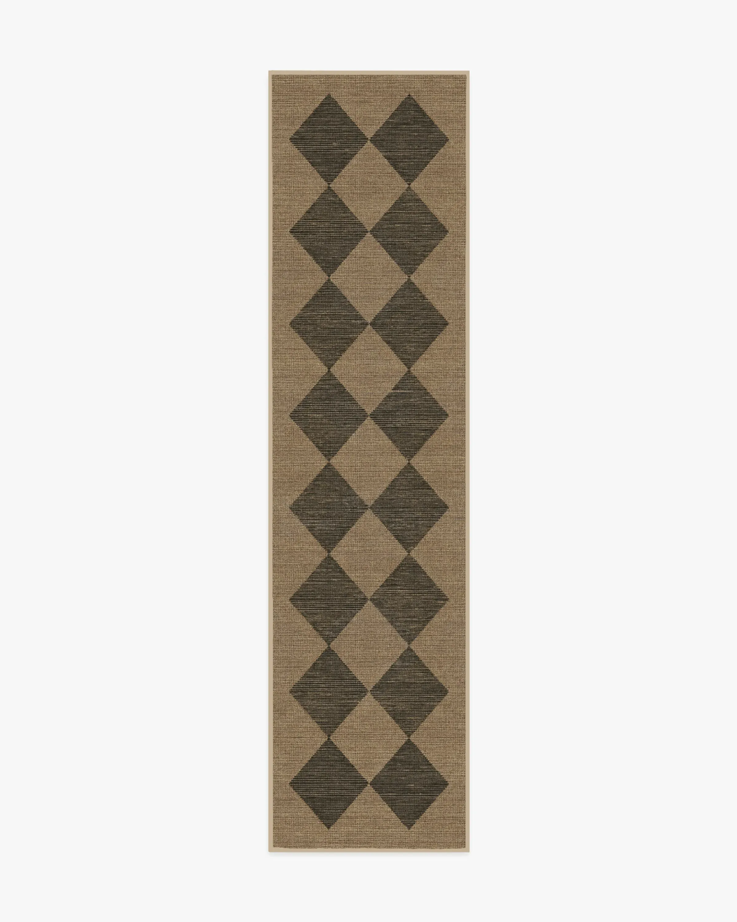 Machine Washable Area Rug - Black, Re-Jute