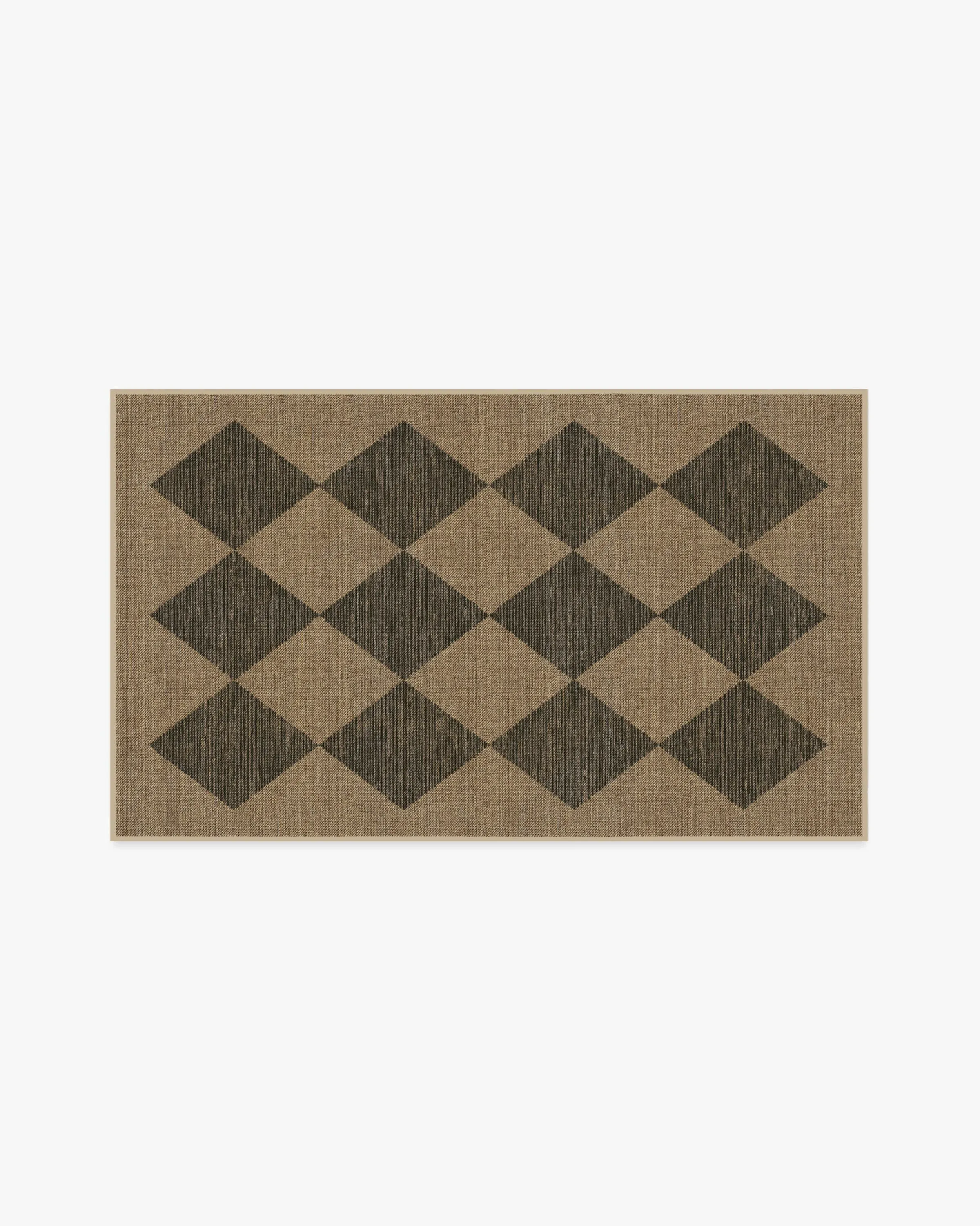 Machine Washable Area Rug - Black, Re-Jute image