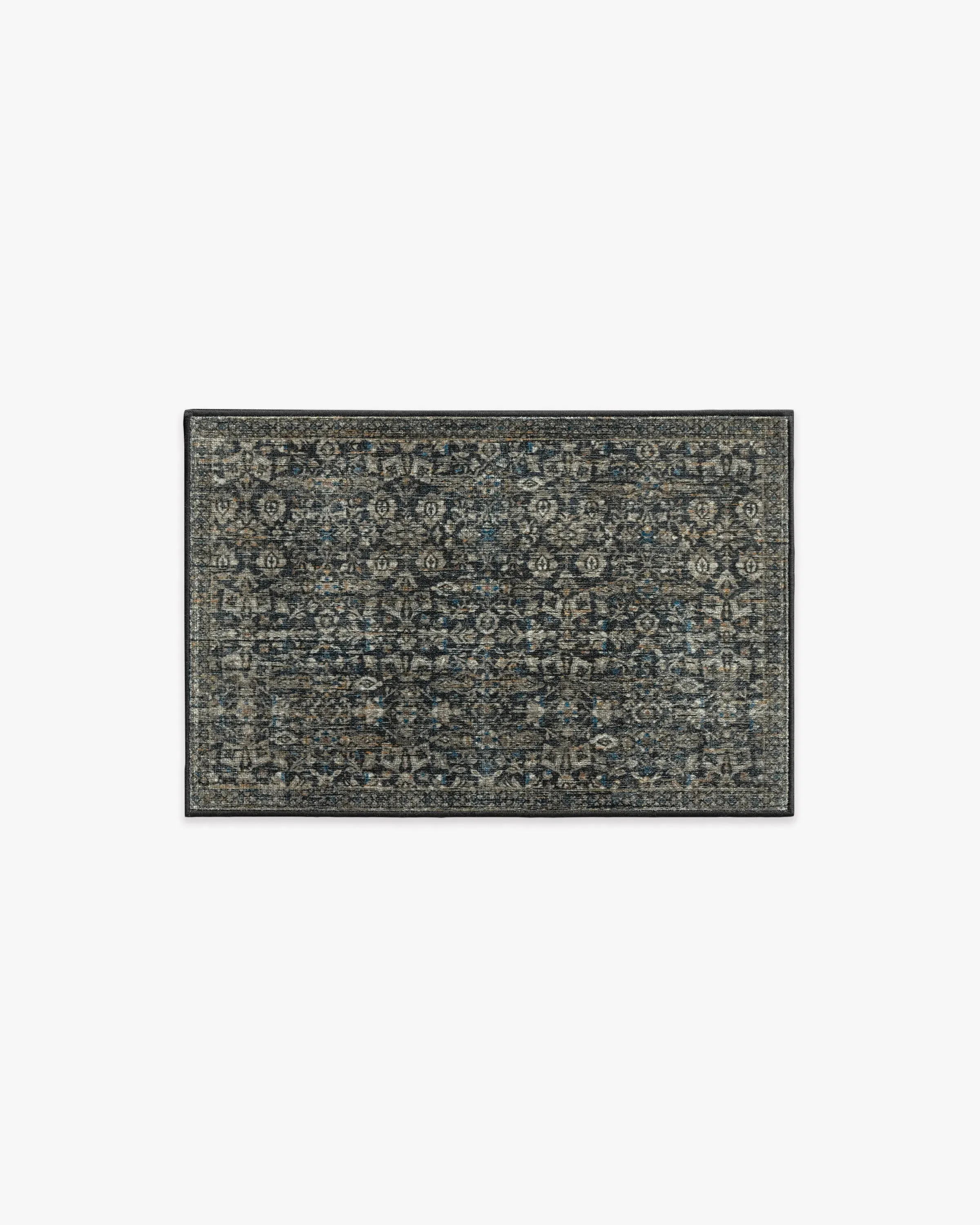 Machine Washable Area Rug - Black image