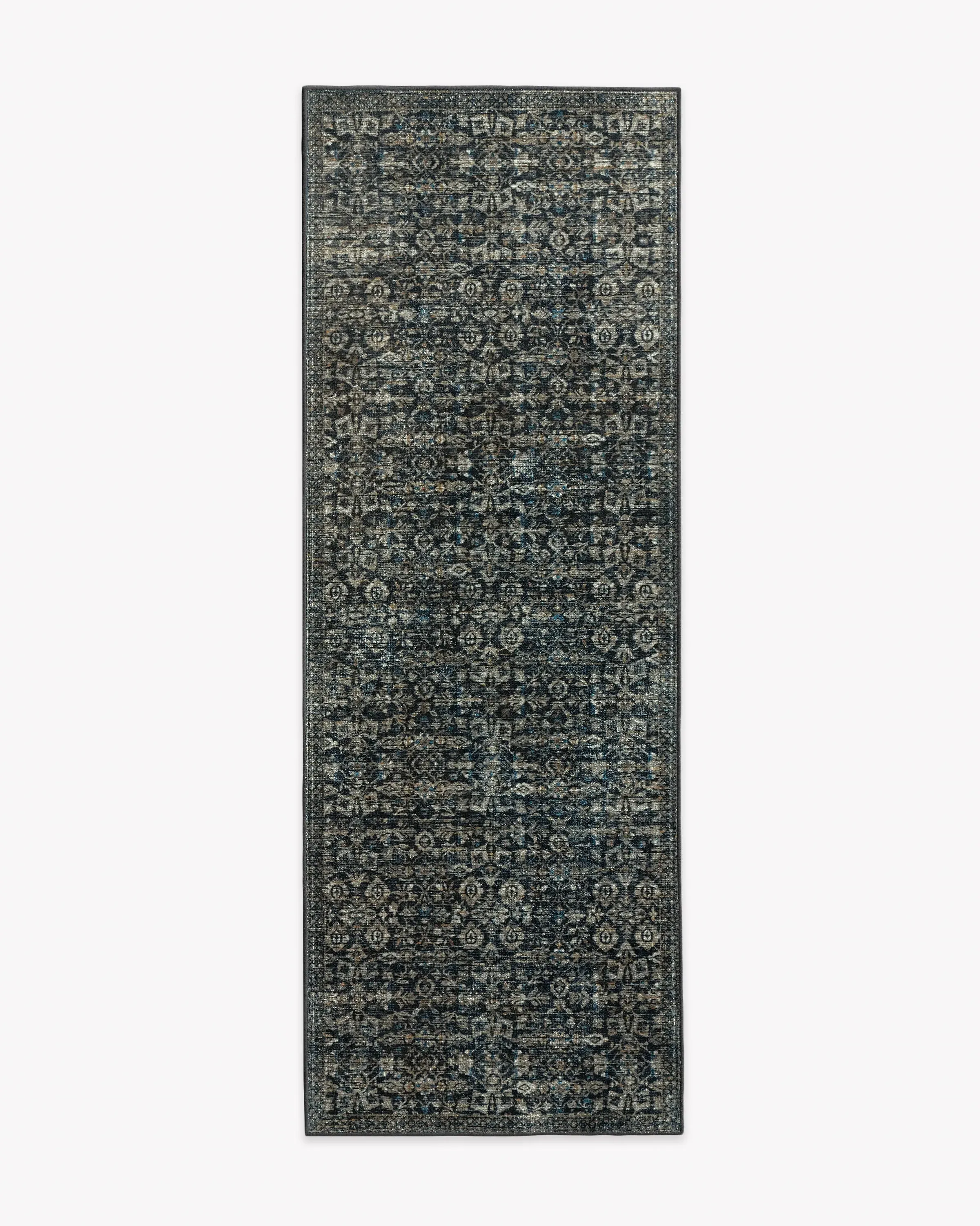 Machine Washable Area Rug - Black