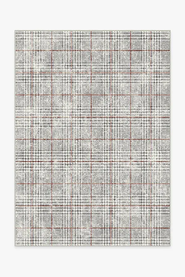 Machine Washable Area Rug - Black & White