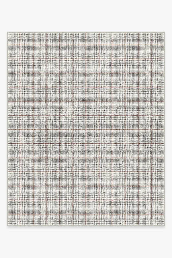 Machine Washable Area Rug - Black & White