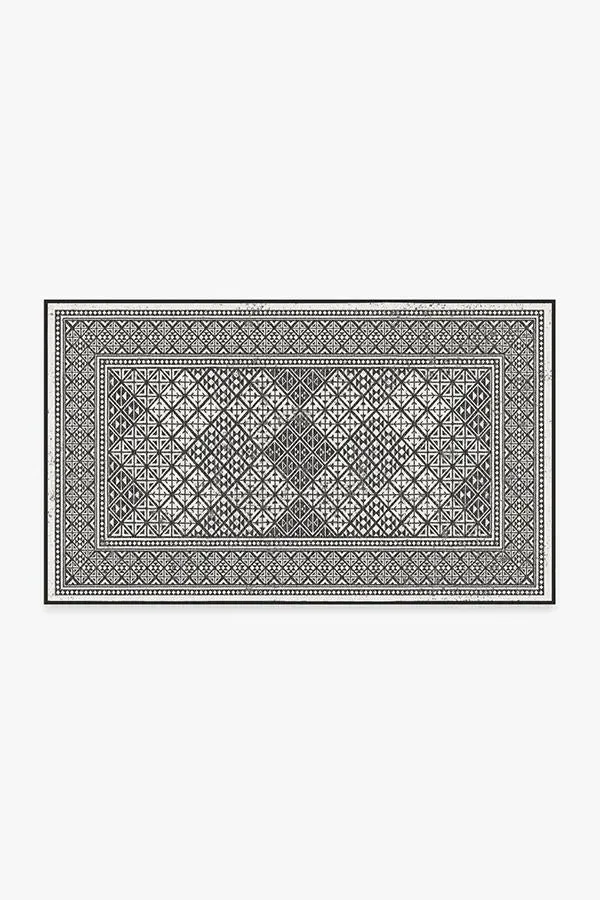 Machine Washable Area Rug - Black image