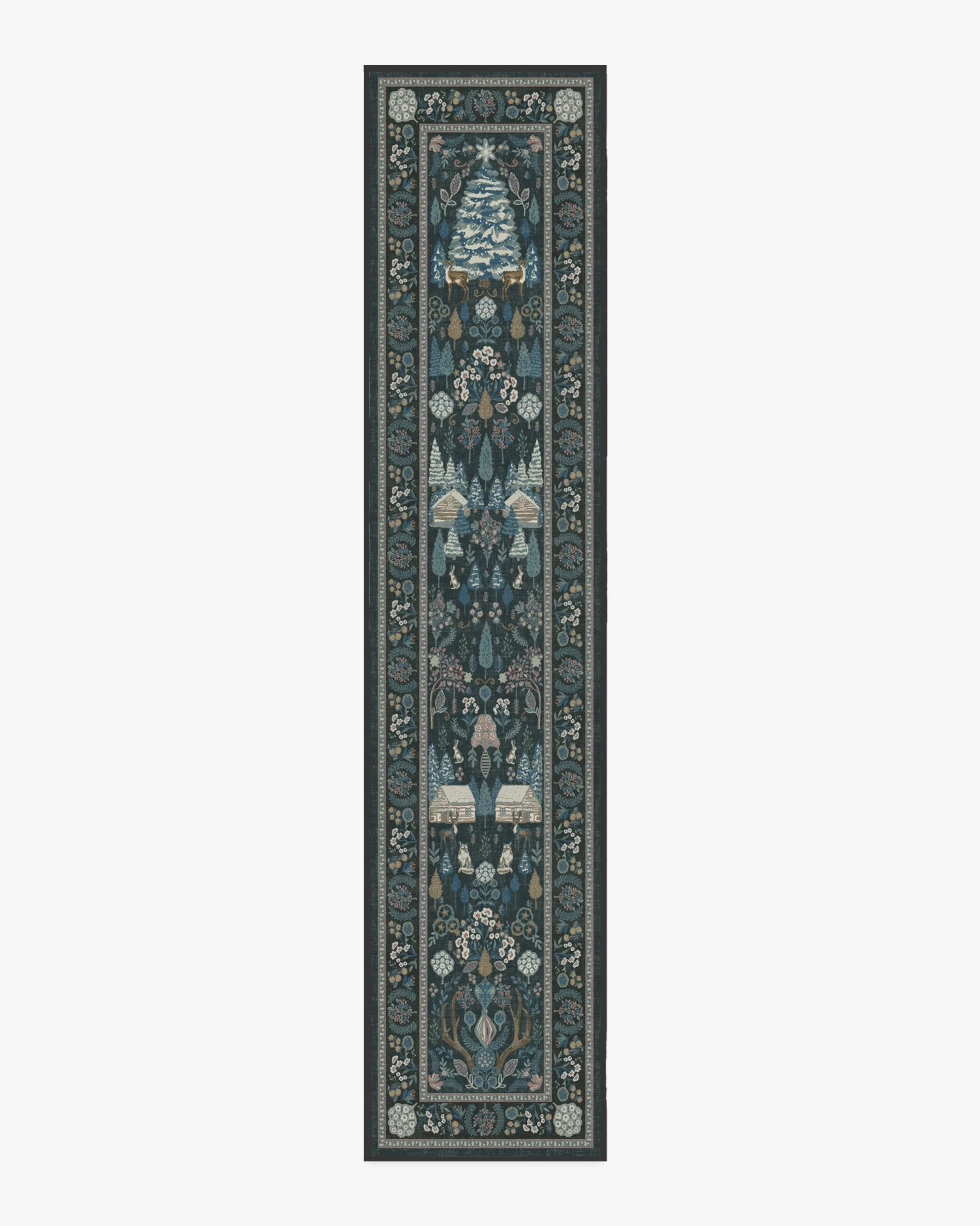Machine Washable Area Rug - Blue, Multicolor