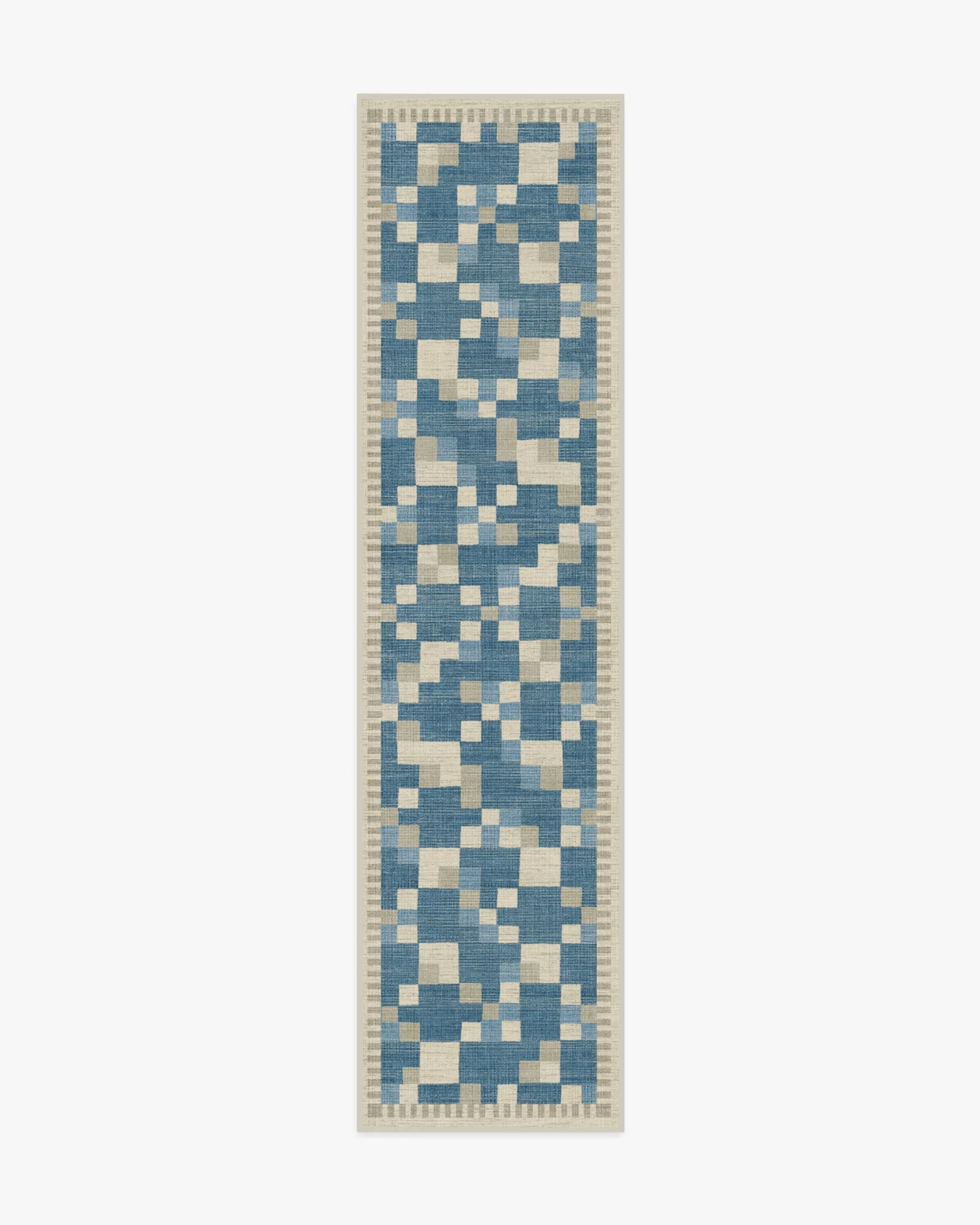 Machine Washable Area Rug - Blue