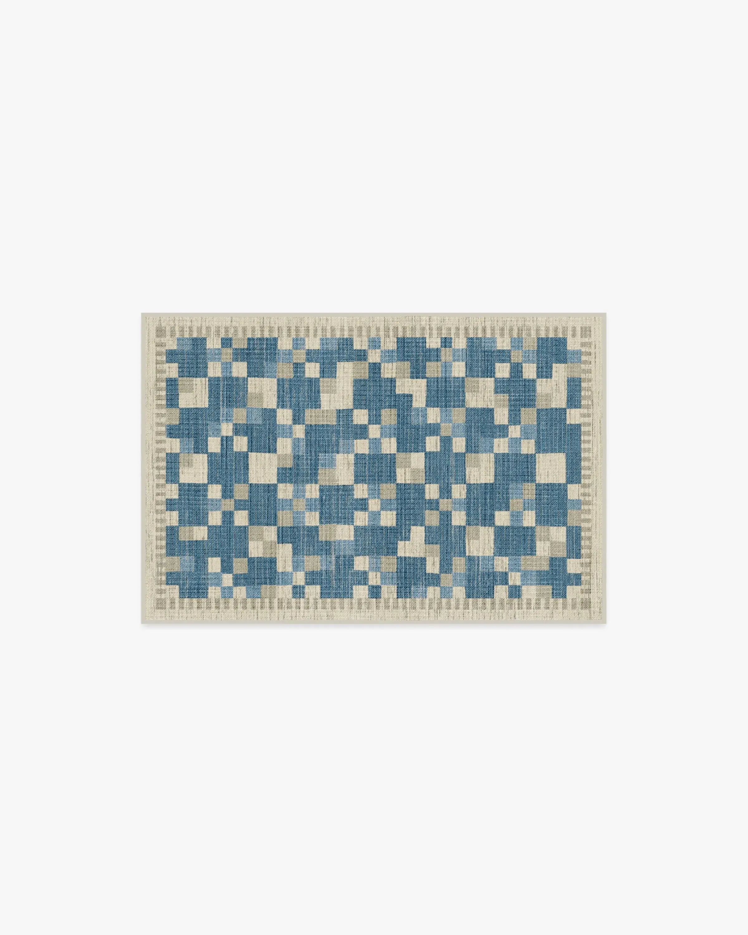 Machine Washable Area Rug - Blue image