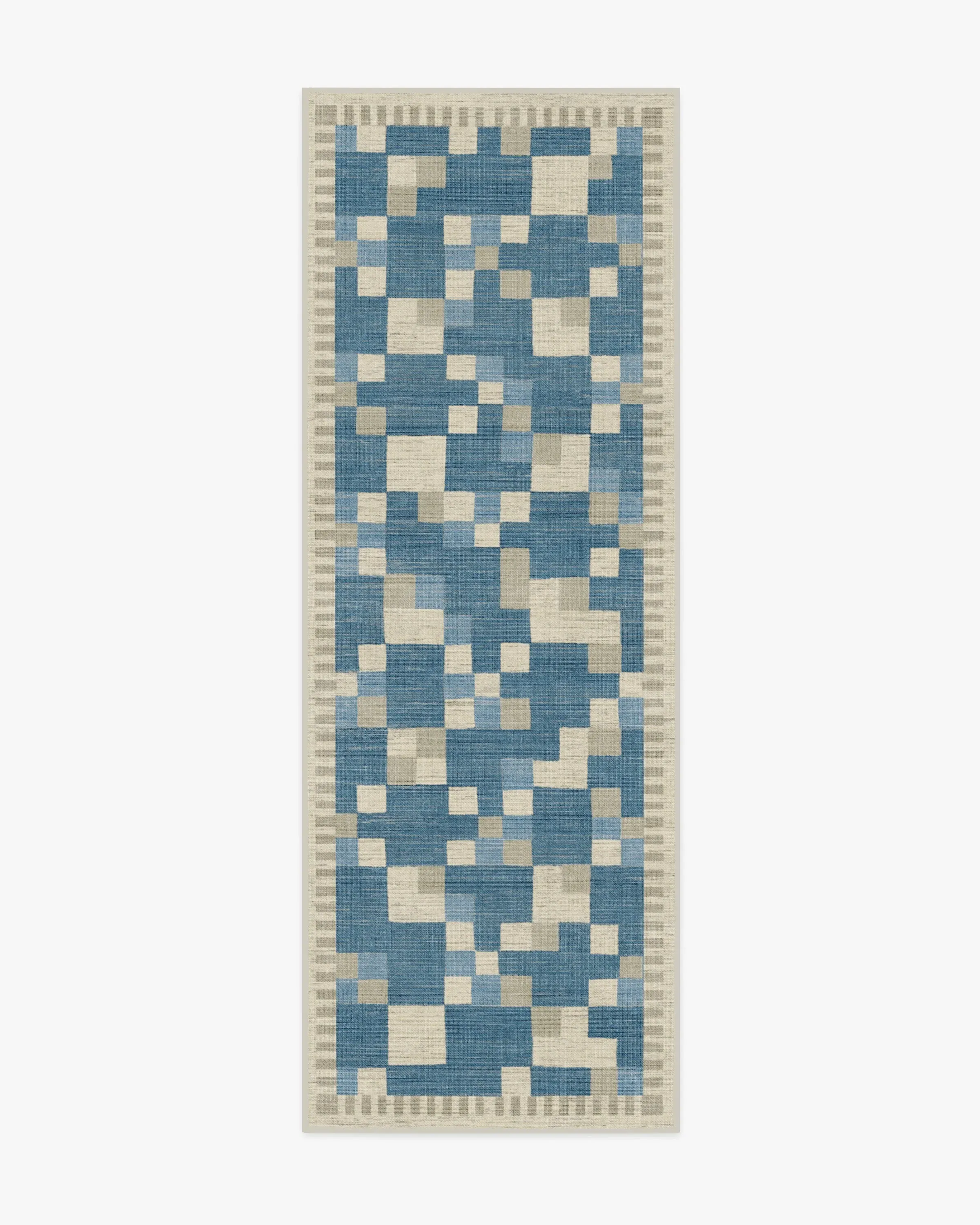 Machine Washable Area Rug - Blue