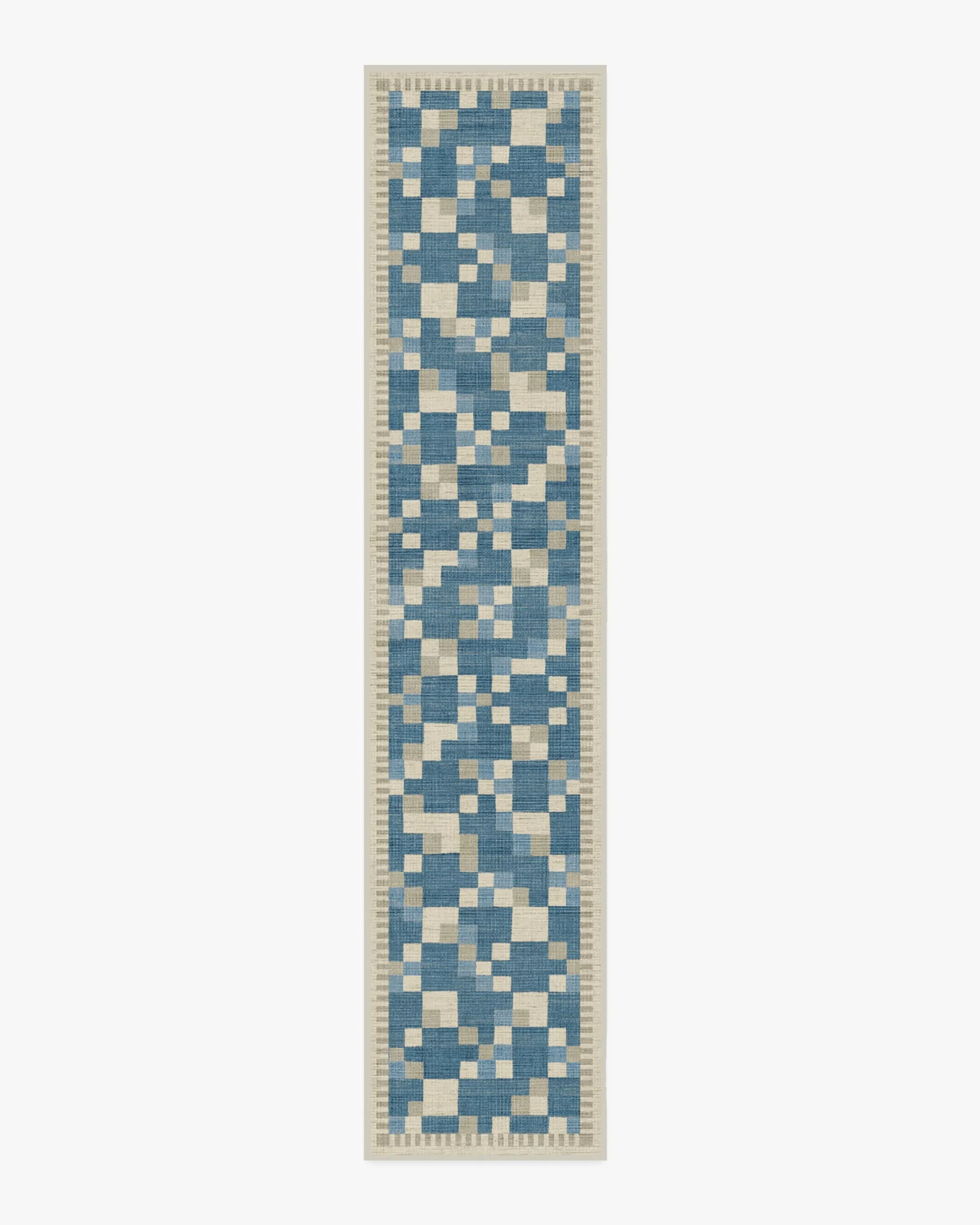 Machine Washable Area Rug - Blue