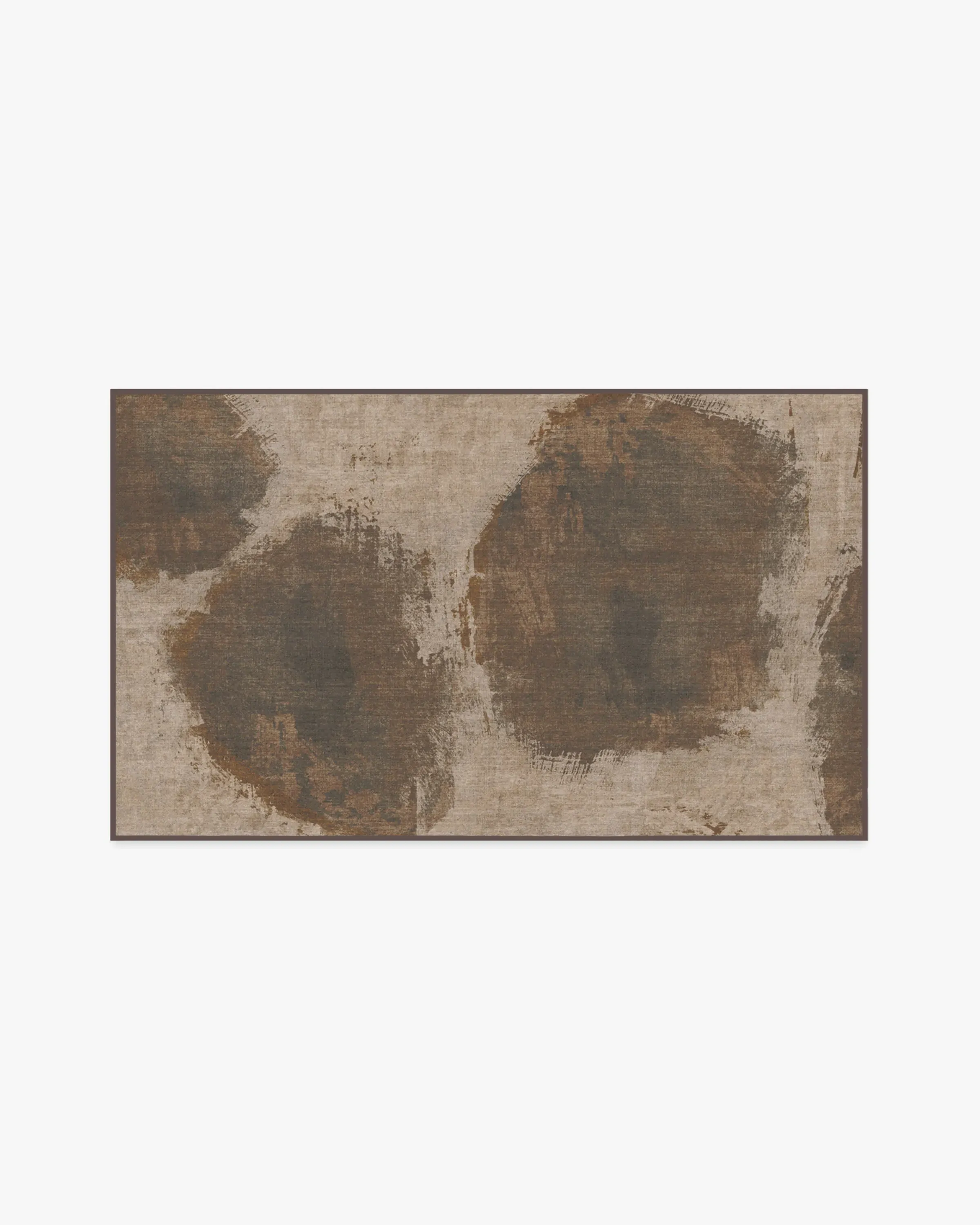 Machine Washable Area Rug - Bronze, Flatwoven