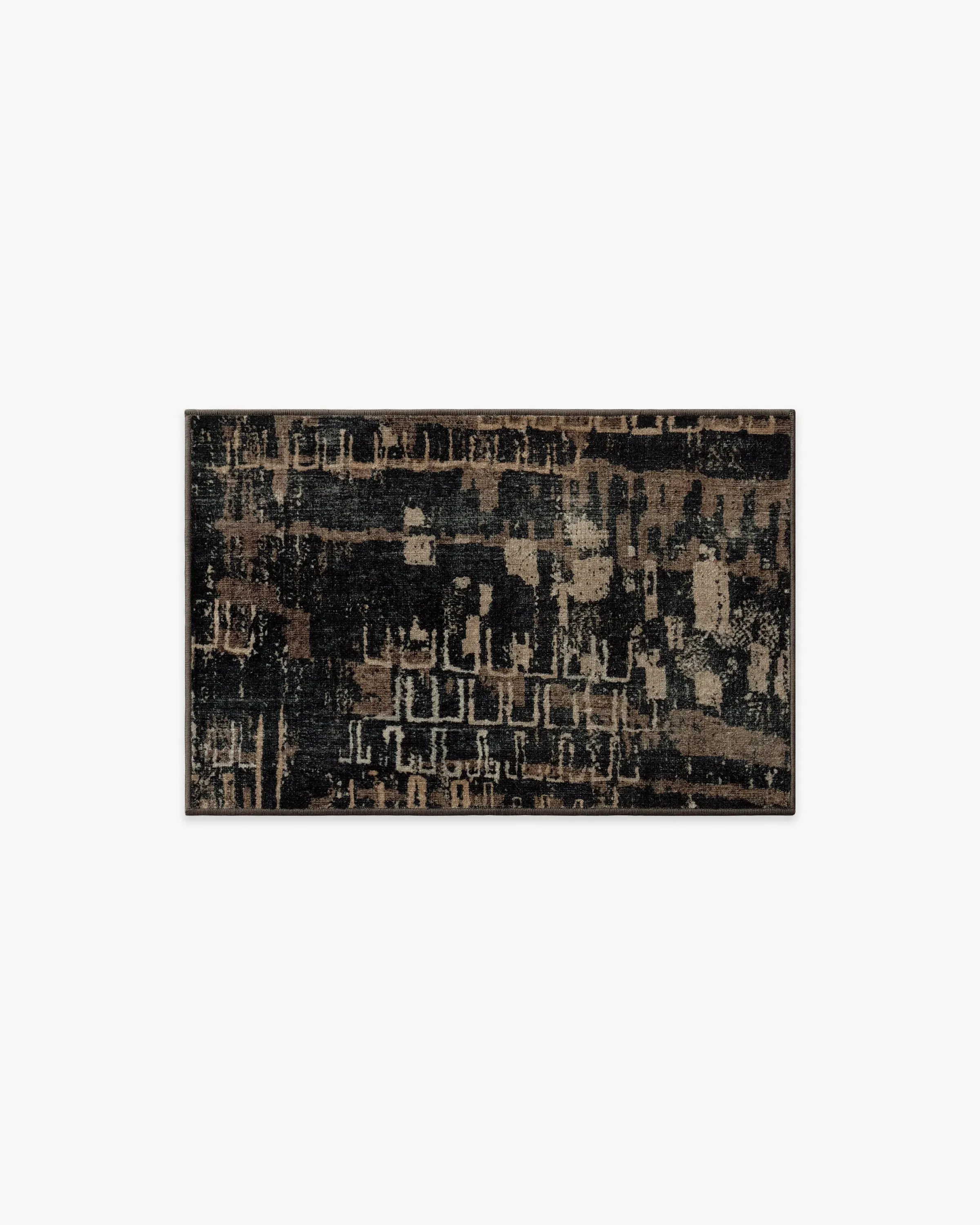 Machine Washable Area Rug - Brown, Tufted image