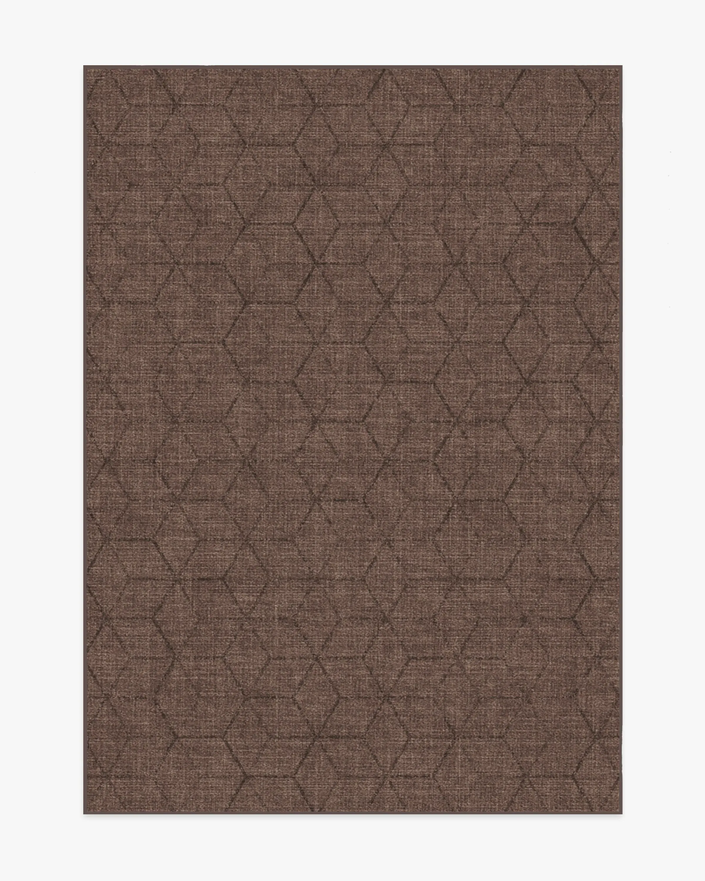 Machine Washable Area Rug - Brown