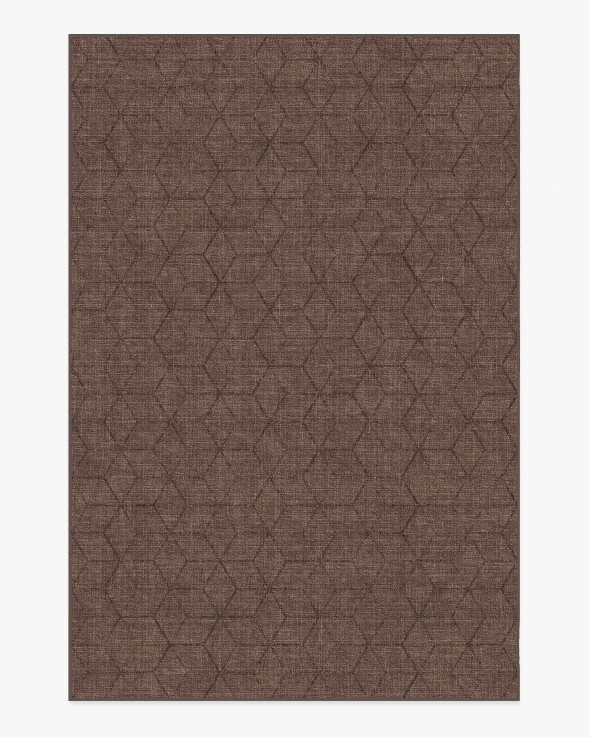 Machine Washable Area Rug - Brown