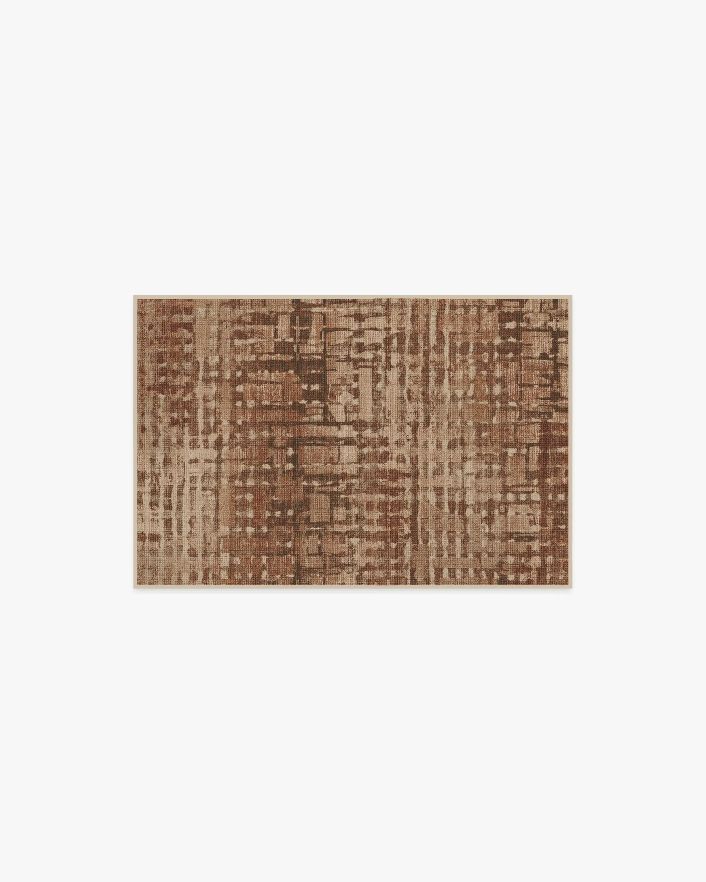 Machine Washable Area Rug - Brown image