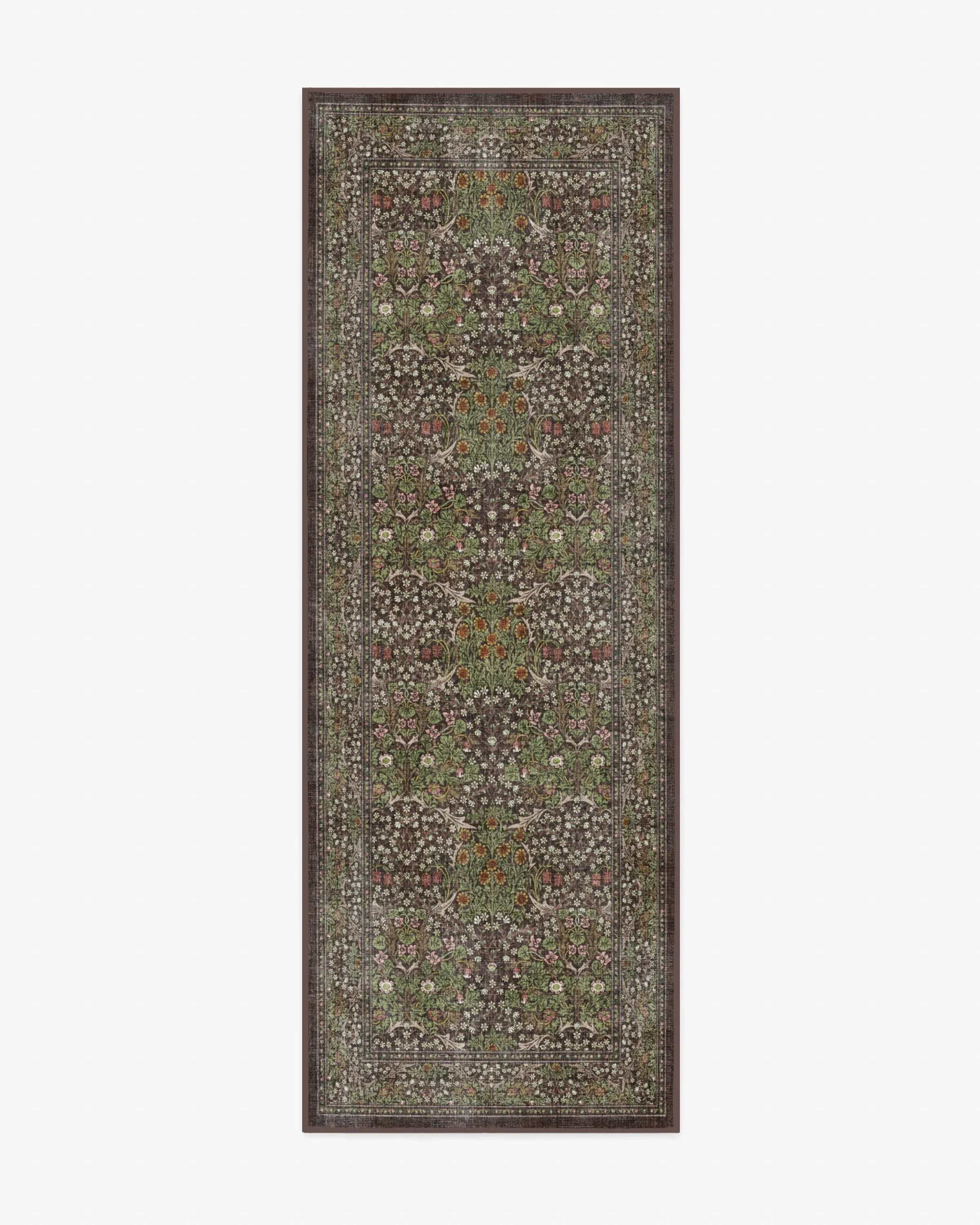 Machine Washable Area Rug - Brown image