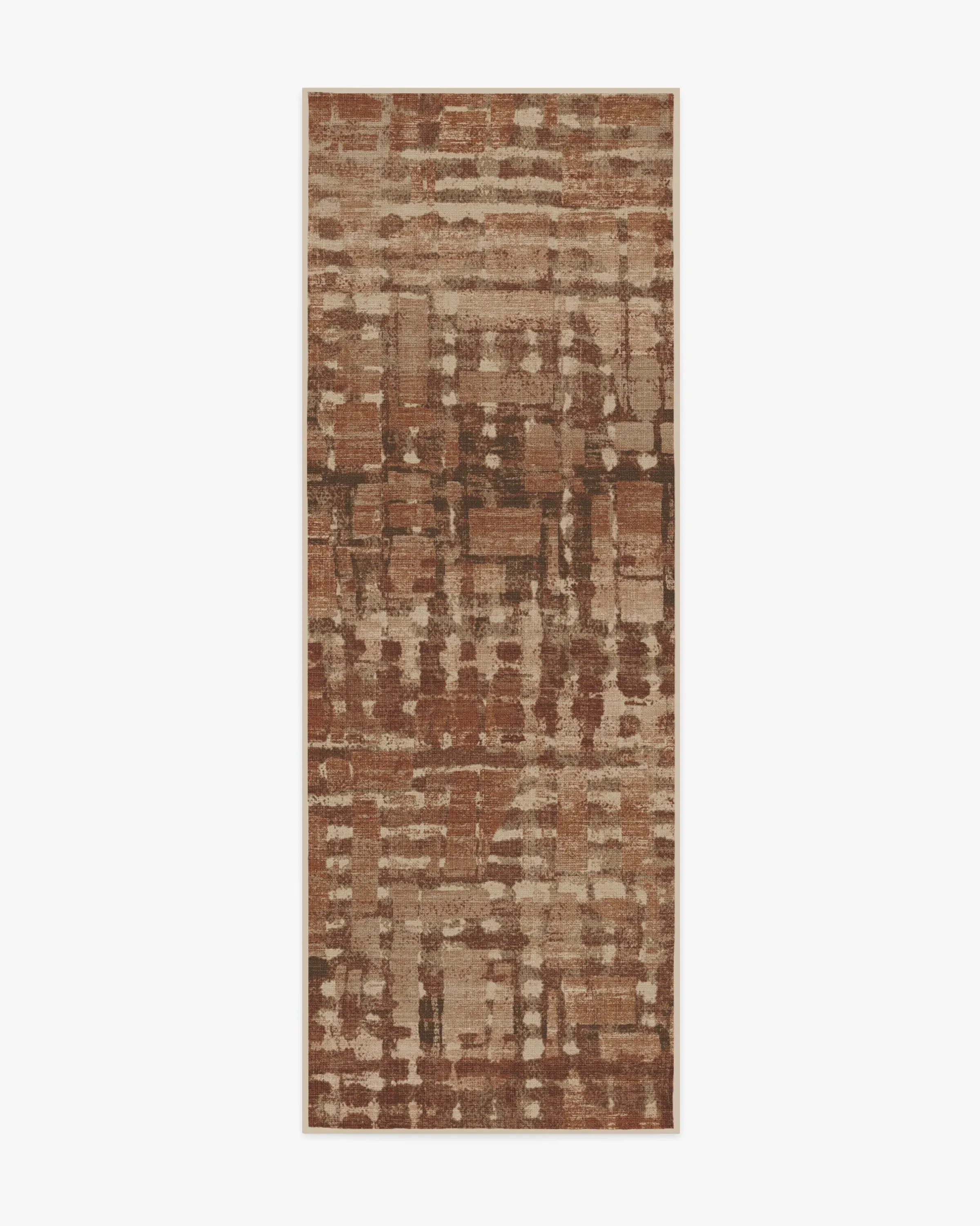 Machine Washable Area Rug - Brown