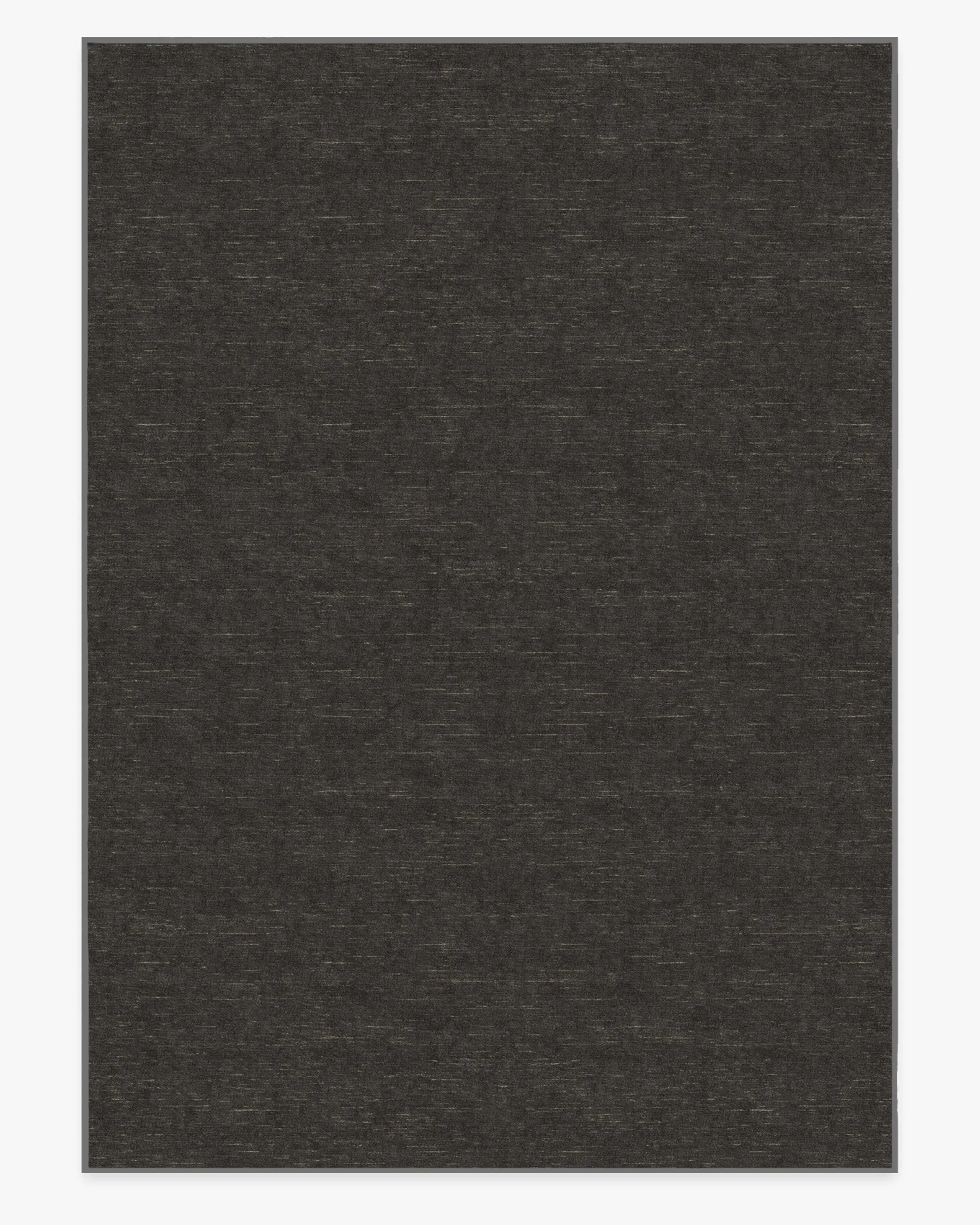 Machine Washable Area Rug - Charcoal, Chenille